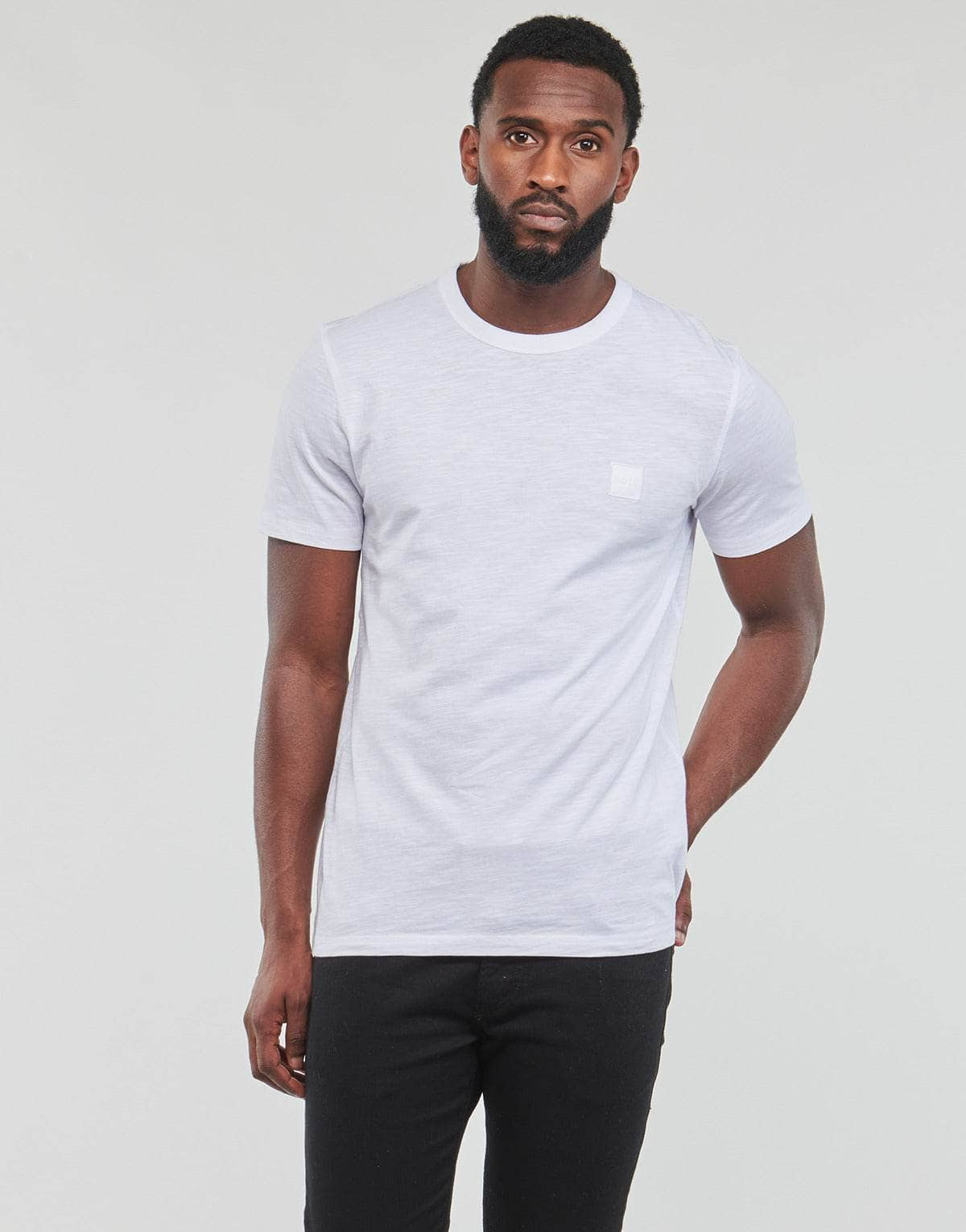 T-shirt Uomo BOSS  Tegood  Bianco