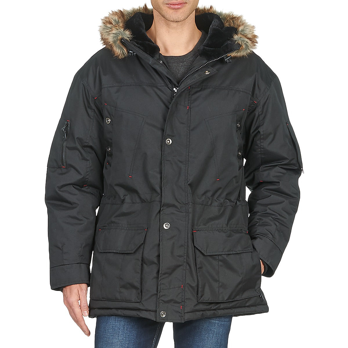 Parka Uomo Casual Attitude  DILAN  Nero