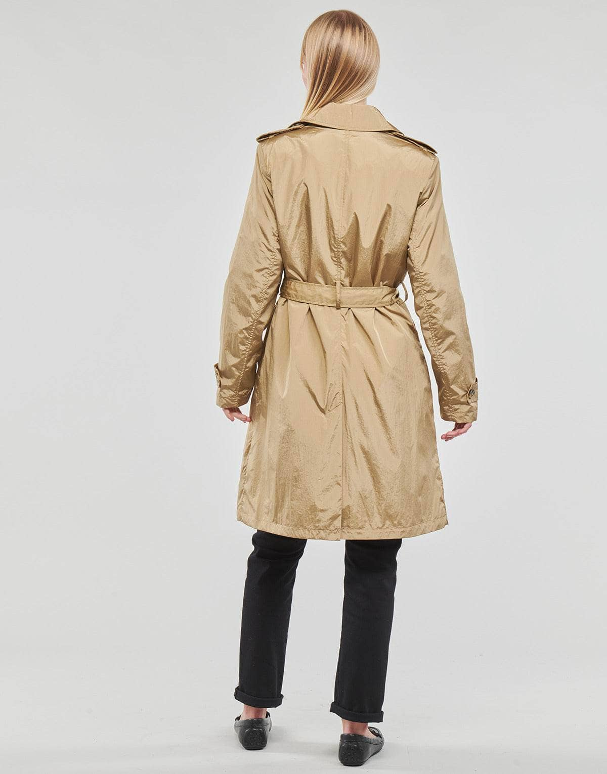 Trench Donna Lauren Ralph Lauren  DB PKB TRNCH-UNLINED-COAT  Beige