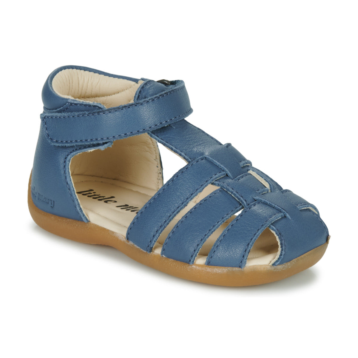 Sandali bambini ragazzo Little Mary  LEANDRE  Blu