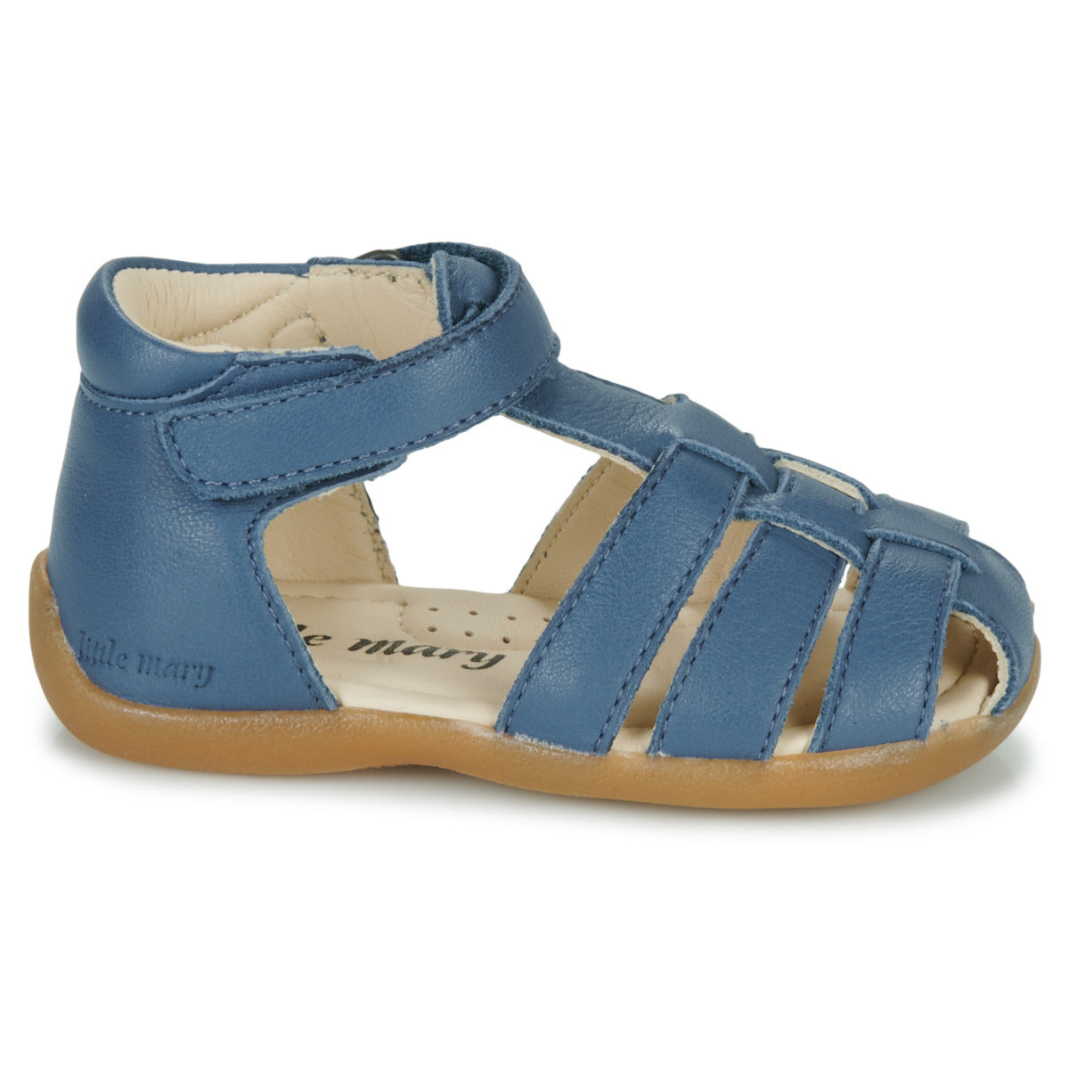 Sandali bambini ragazzo Little Mary  LEANDRE  Blu