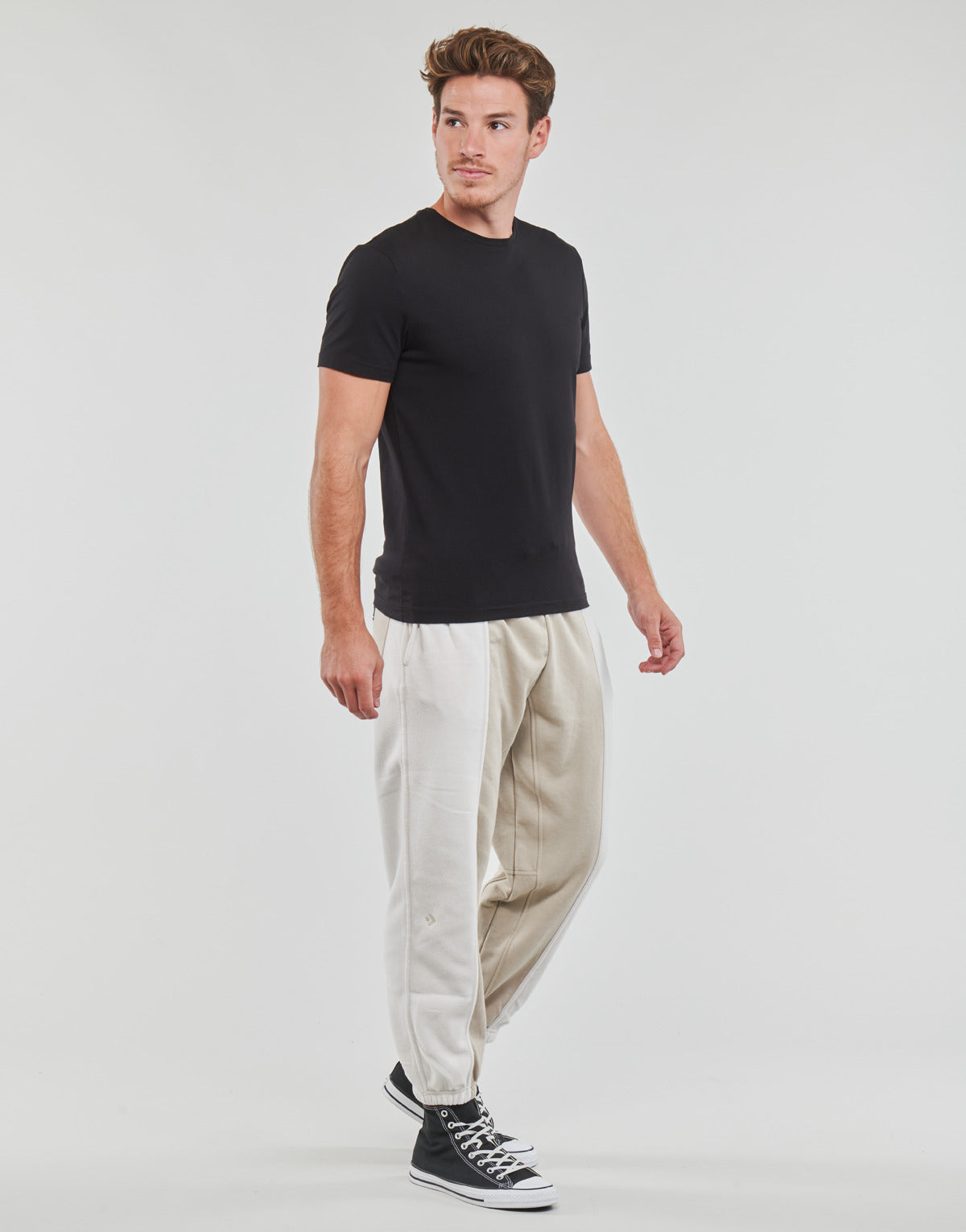 Pantalone Cargo Uomo Converse  ELEVATED SEASONAL KNIT PANT  Beige