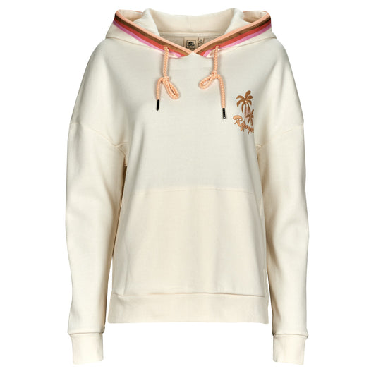 Felpa Donna Rip Curl  LINOCA HOODED FLEECE  Bianco