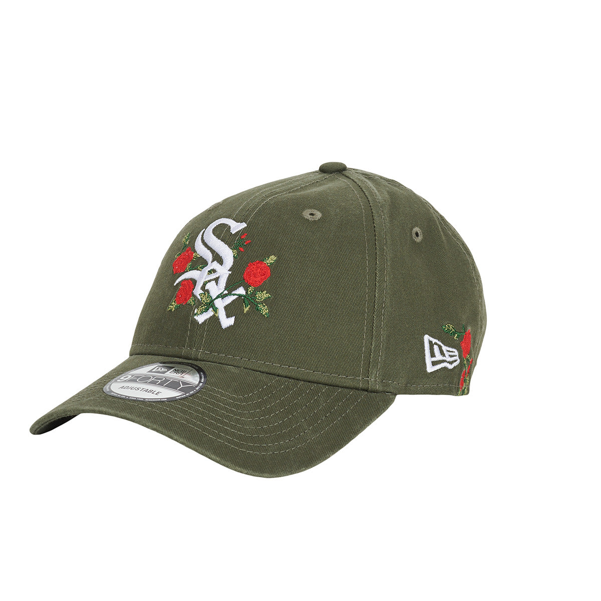 Cappellino Uomo New-Era  FLOWER 9FORTY CHICAGO WHITE SOX  Kaki