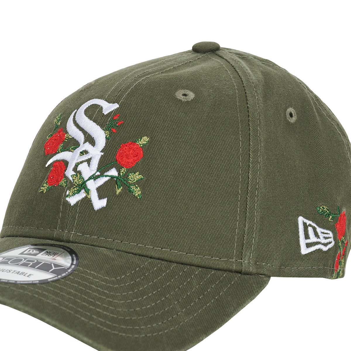 Cappellino Uomo New-Era  FLOWER 9FORTY CHICAGO WHITE SOX  Kaki