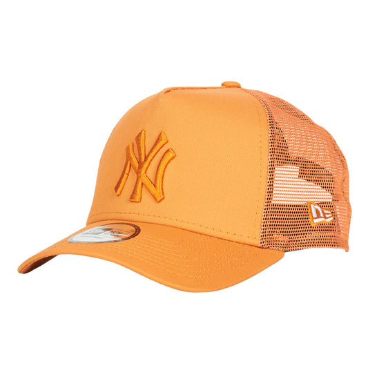 Cappellino Uomo New-Era  TONAL MESH TRUCKER NEW YORK YANKEES  Arancio