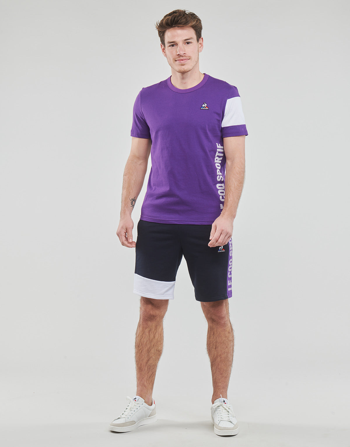 Pantaloni corti Uomo Le Coq Sportif  SAISON 2 Short N°1 M  Marine