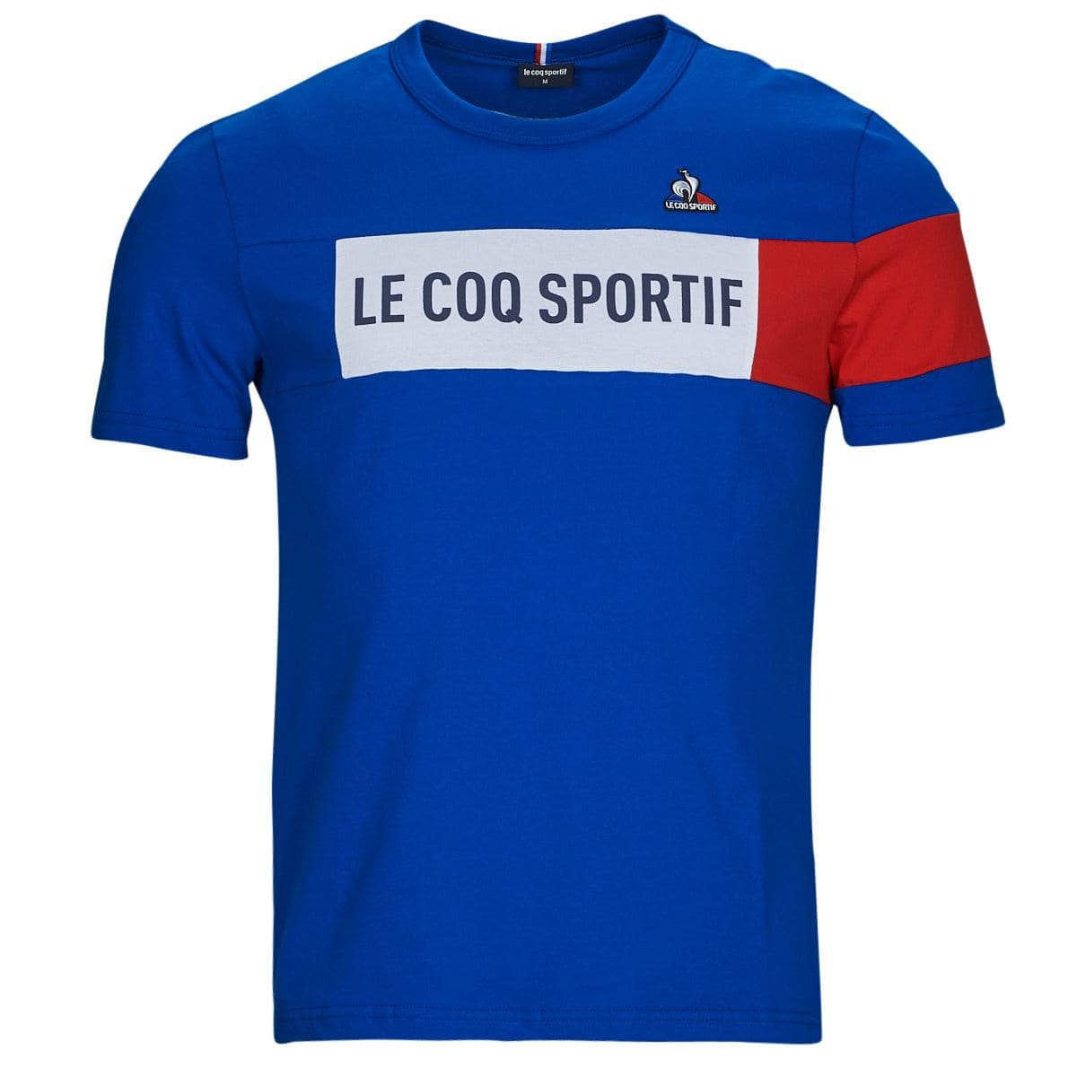 T-shirt Uomo Le Coq Sportif  TRI Tee SS N°1 M  Blu