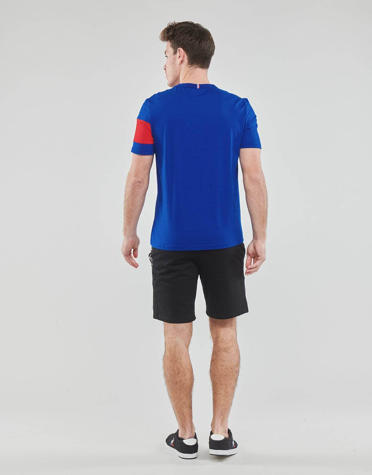 T-shirt Uomo Le Coq Sportif  TRI Tee SS N°1 M  Blu