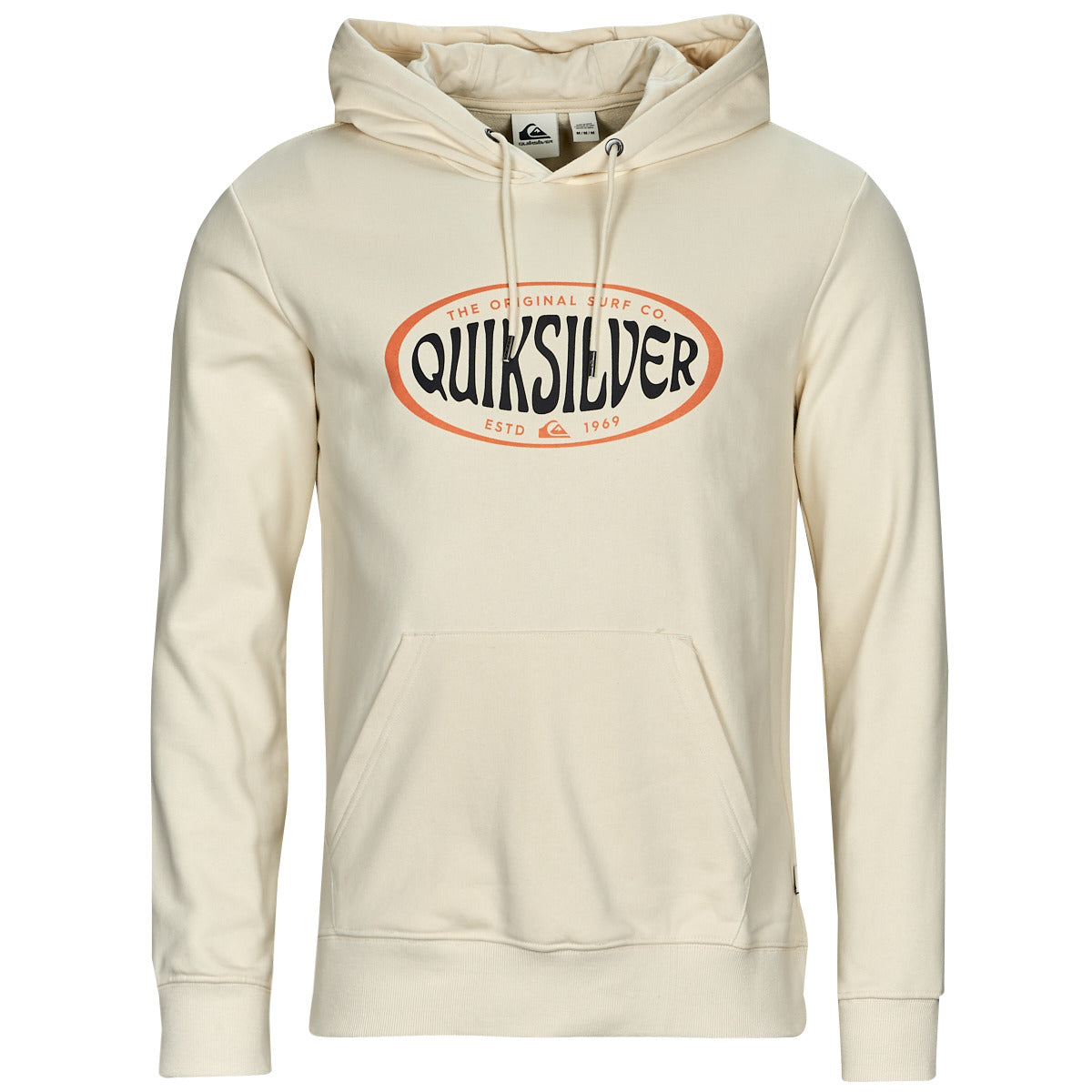 Felpa Uomo Quiksilver  IN CIRCLES HOODIE  Beige