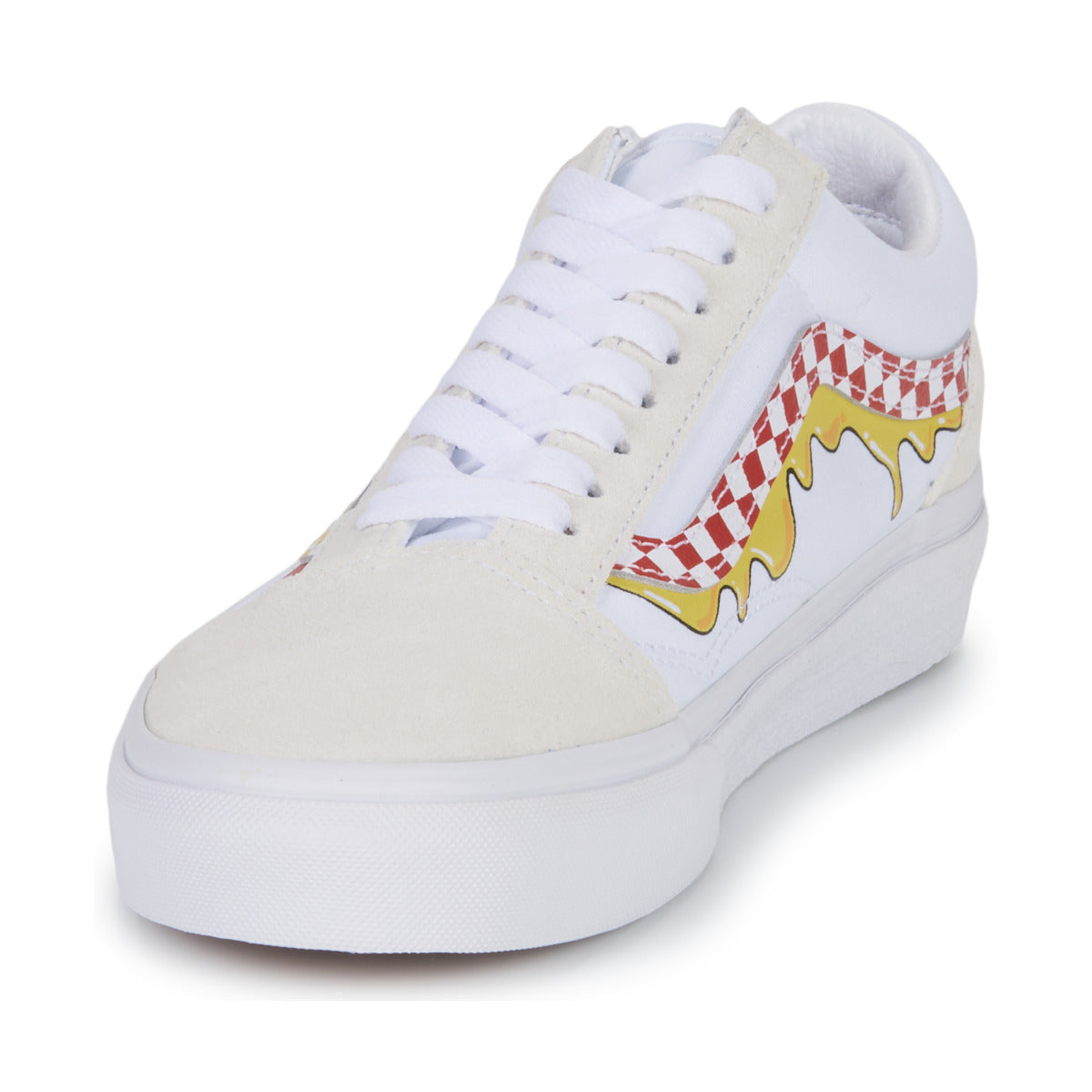 Sneakers basse Donna Vans  OLD SKOOL  Bianco