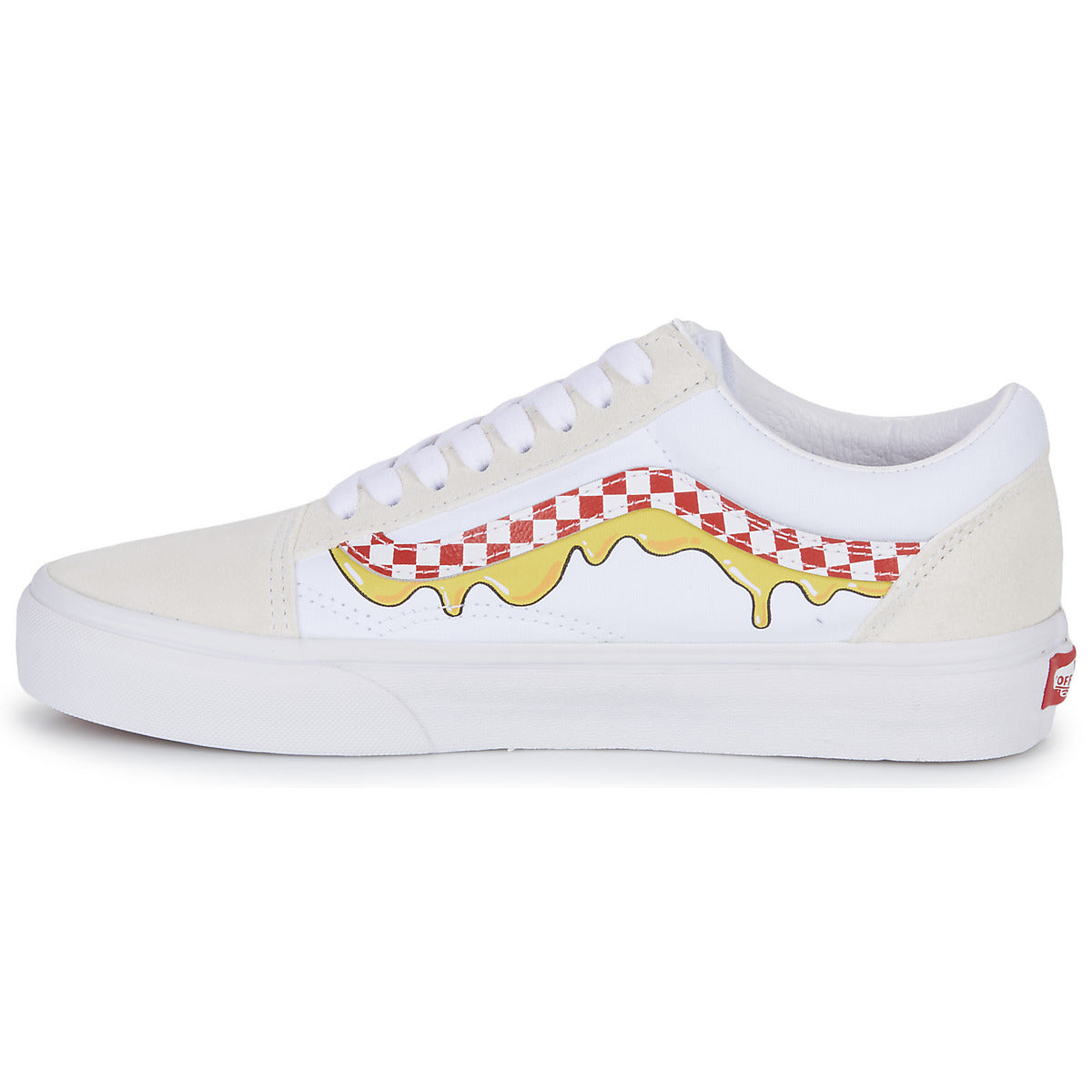 Sneakers basse Donna Vans  OLD SKOOL  Bianco