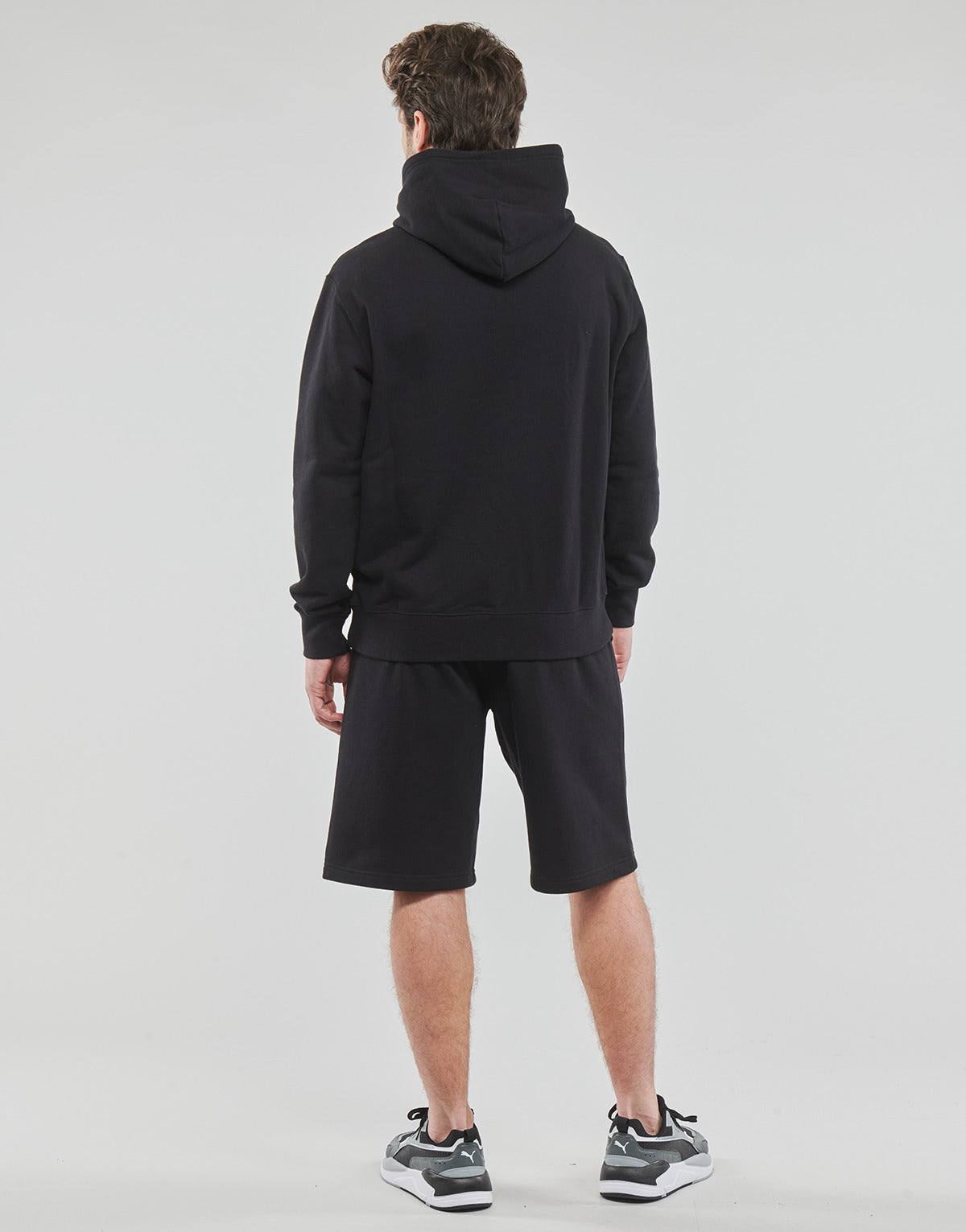 Felpa Uomo Champion  Hooded Sweatshirt  Nero