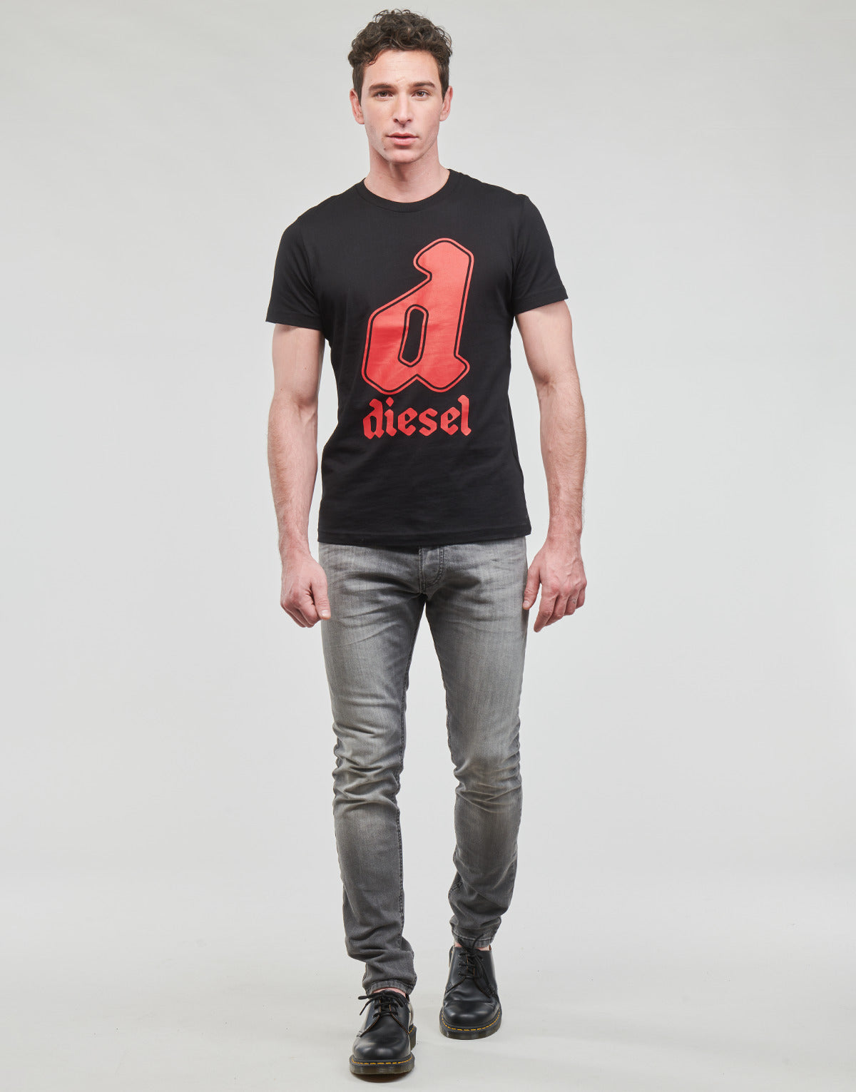 Jeans Slim Uomo Diesel  D-LUSTER  Grigio