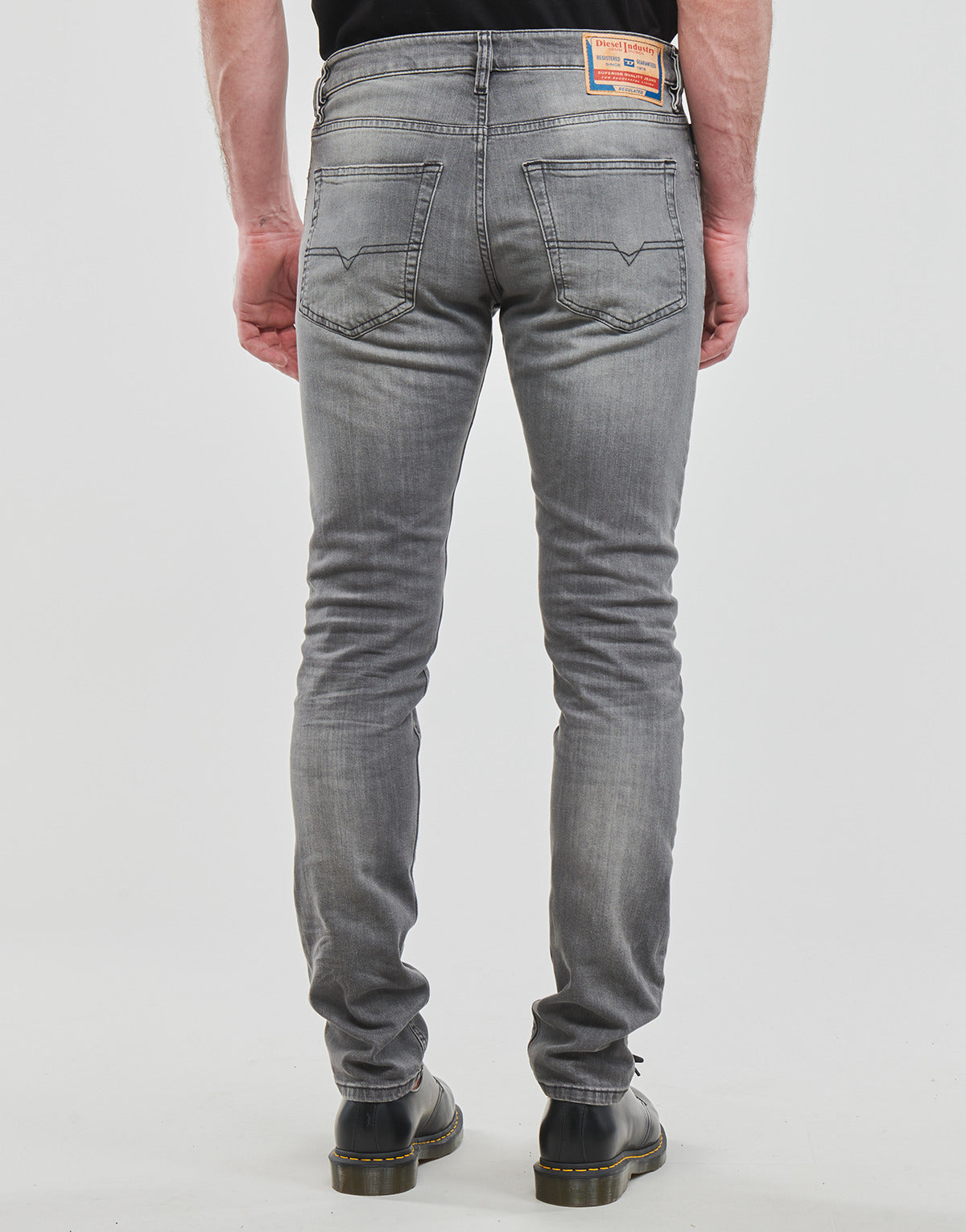 Jeans Slim Uomo Diesel  D-LUSTER  Grigio