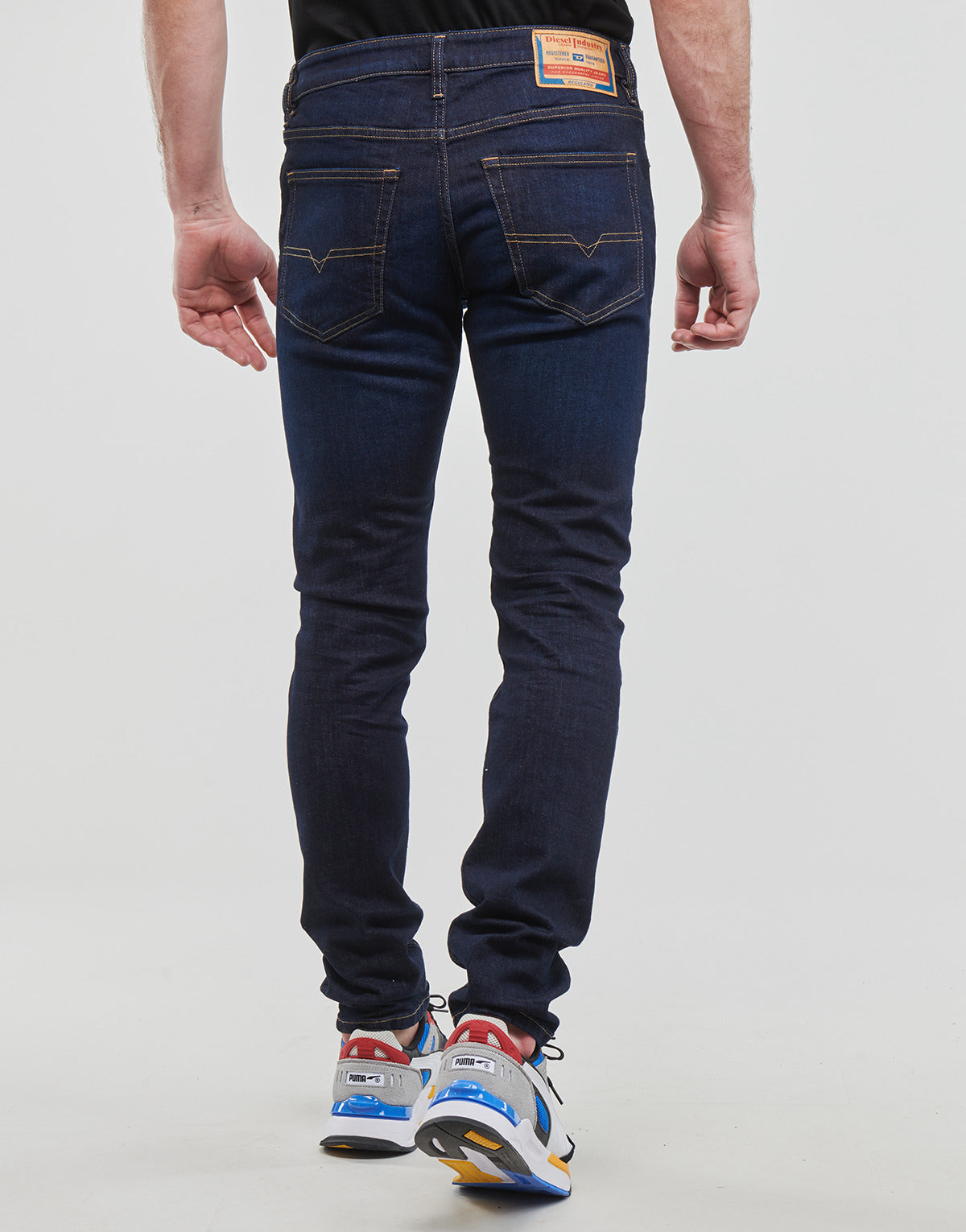 Jeans Slim Uomo Diesel  D-LUSTER  Blu