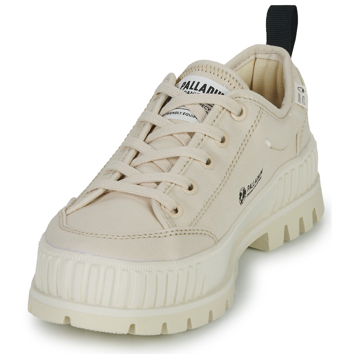 Sneakers basse Donna Palladium  PALLASHOCK LO ORG 2  Beige