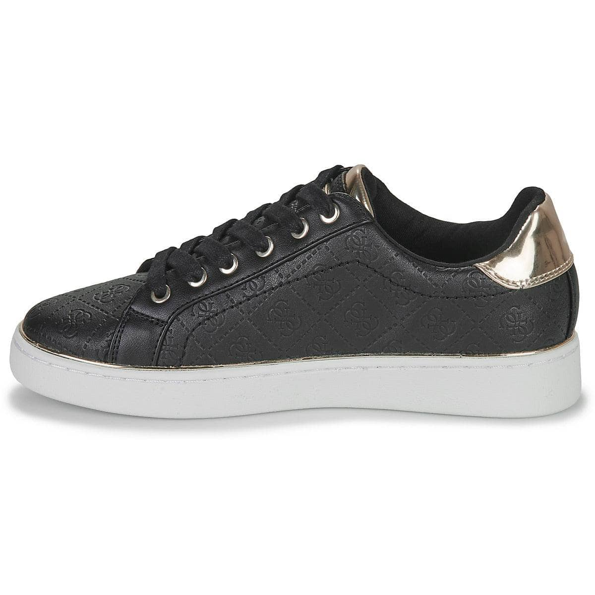 Sneakers basse Donna Guess  BECKIE  Nero