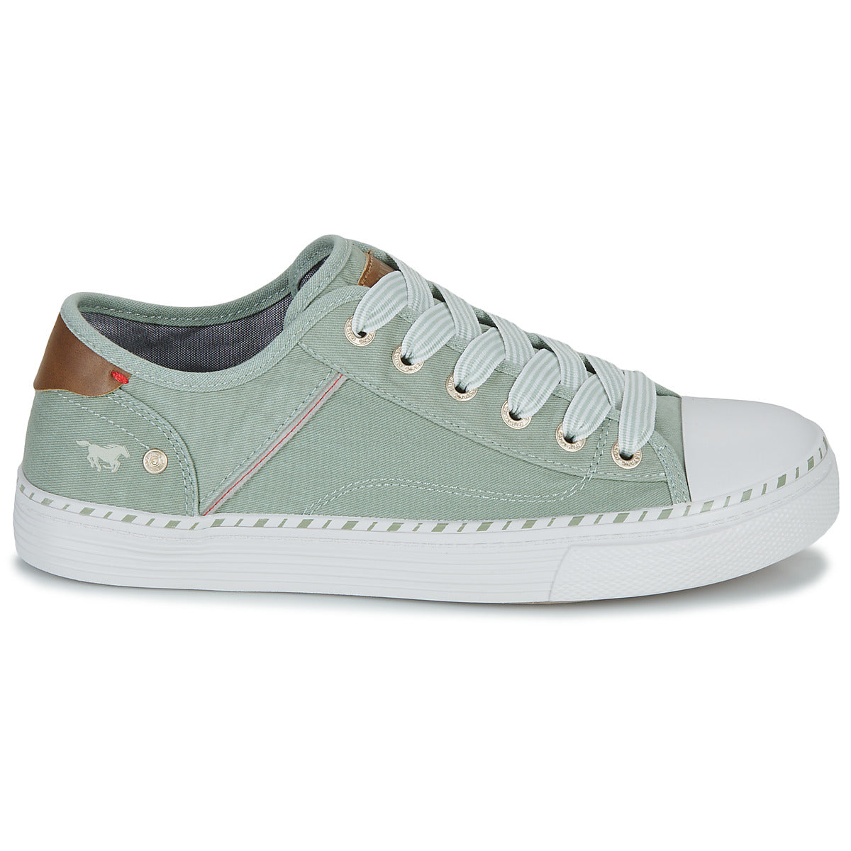 Sneakers basse Donna Mustang  1376303  Verde