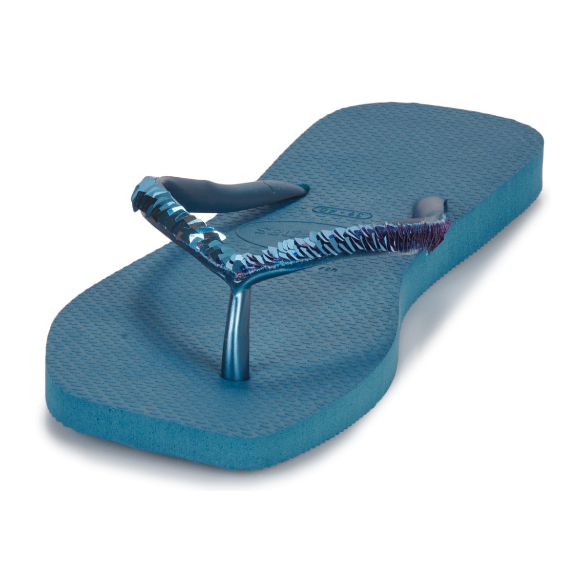 Infradito Donna Havaianas  SLIM SQUARE MAGIC SEQUIN  Marine