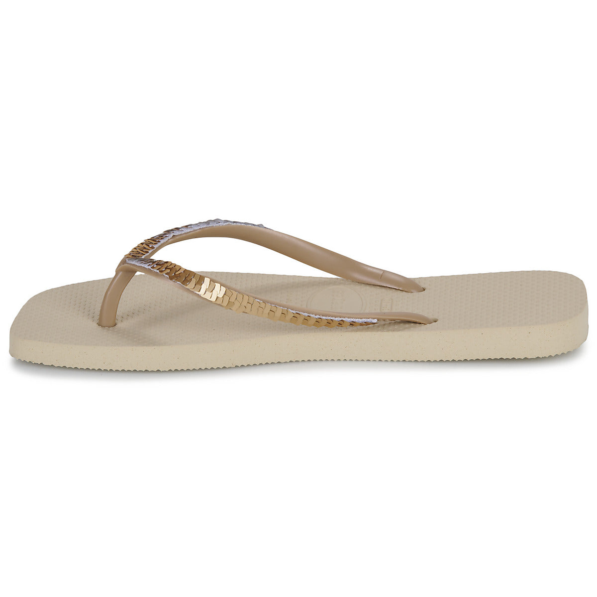 Infradito Donna Havaianas  SLIM SQUARE MAGIC SEQUIN  Beige