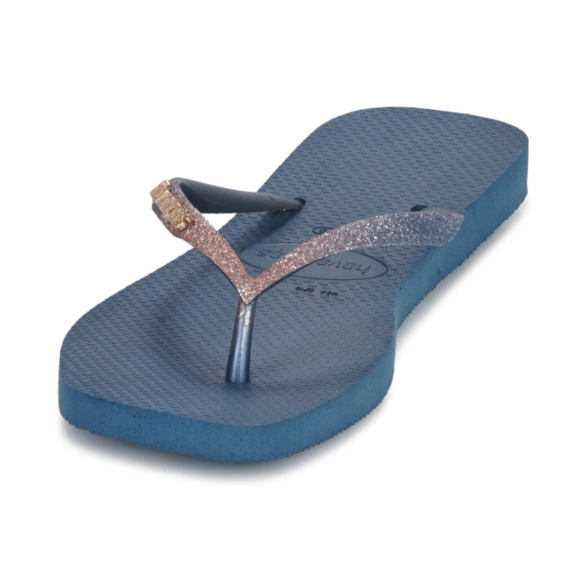 Infradito Donna Havaianas  SLIM SQUARE GLITTER  Marine