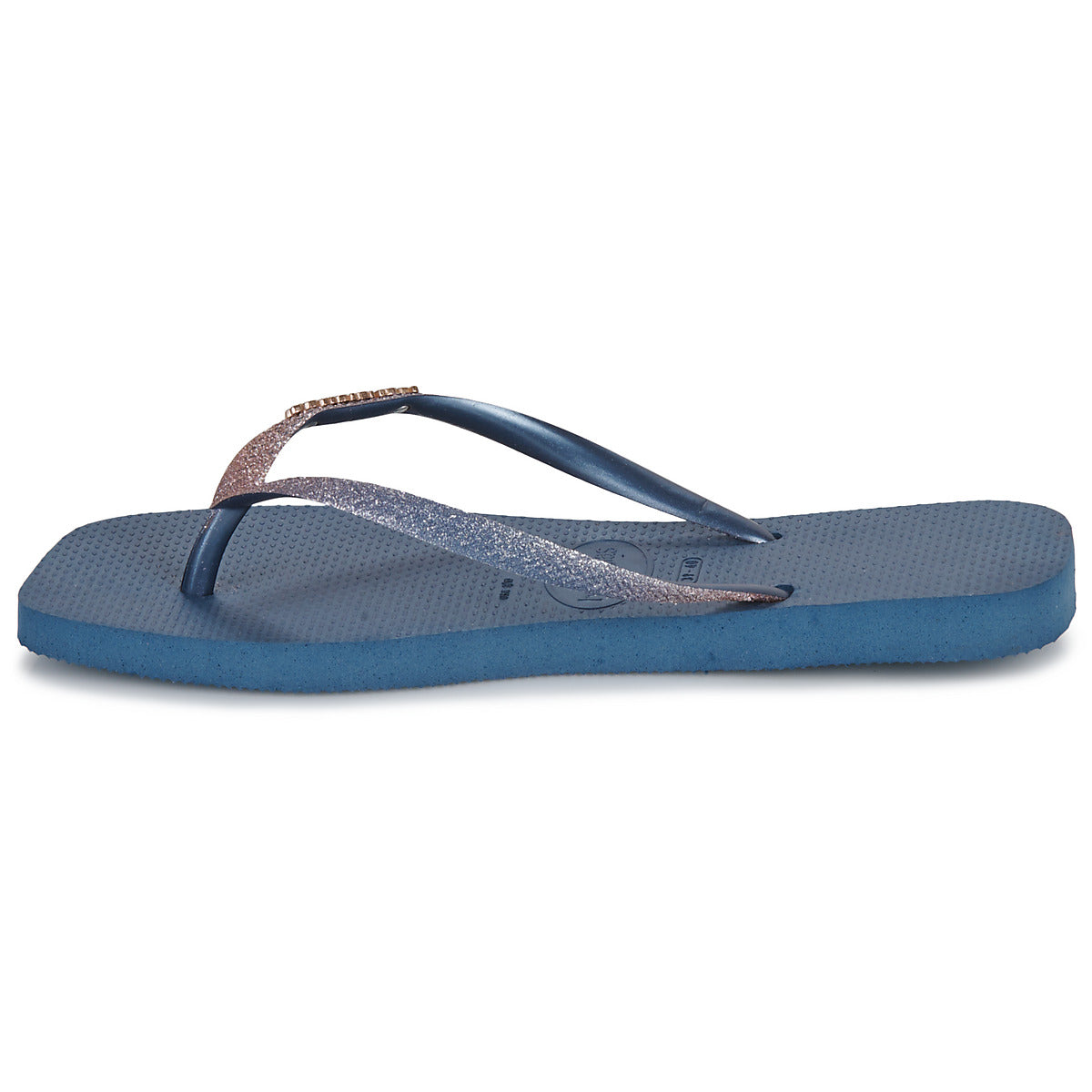 Infradito Donna Havaianas  SLIM SQUARE GLITTER  Marine