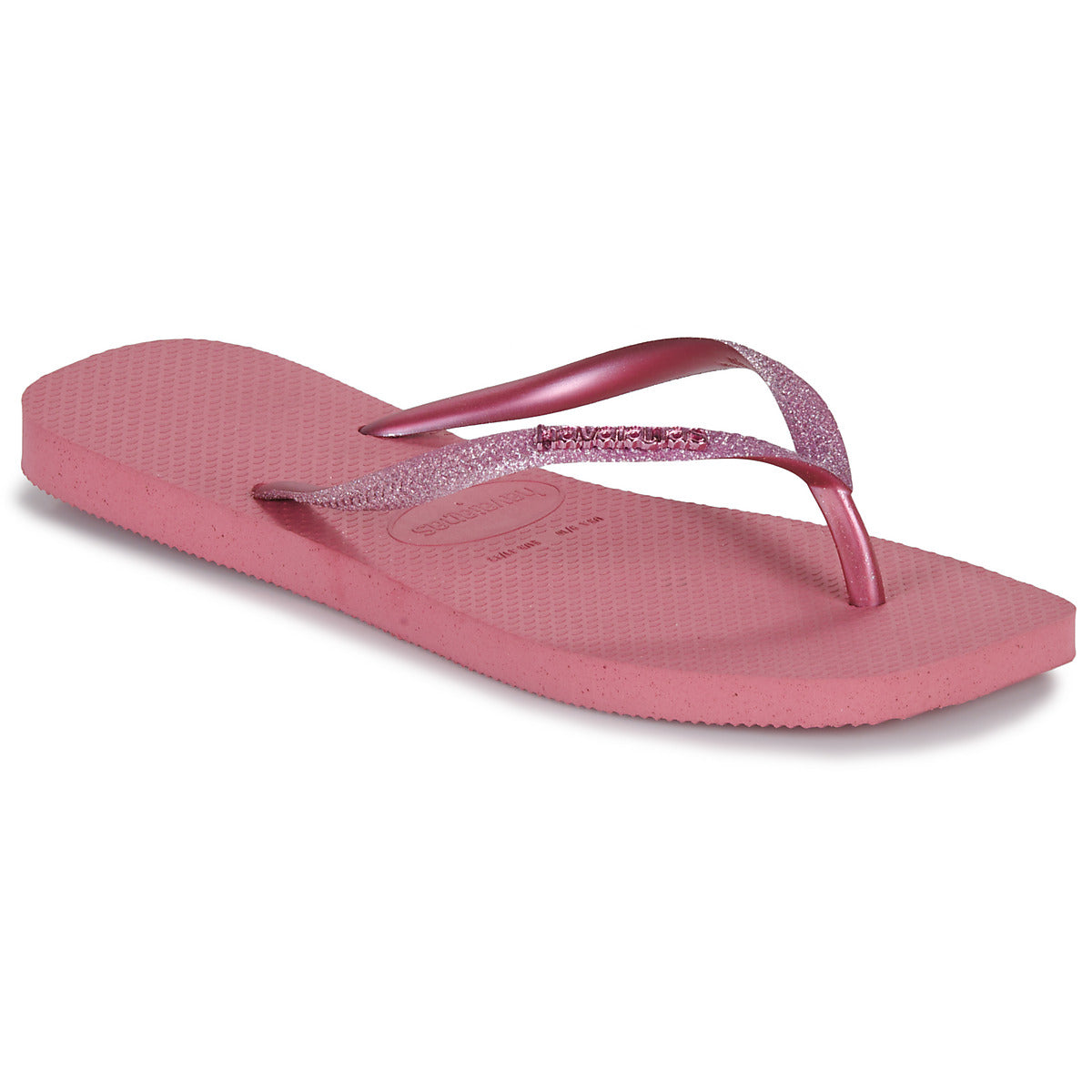 Infradito Donna Havaianas  SLIM SQUARE GLITTER  Rosa