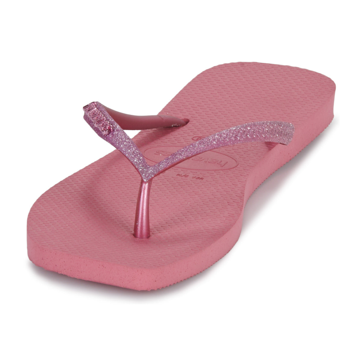 Infradito Donna Havaianas  SLIM SQUARE GLITTER  Rosa