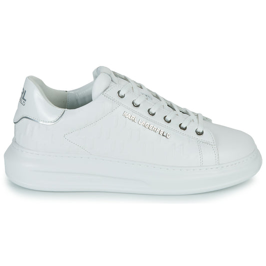 Sneakers Uomo Karl Lagerfeld  KAPRI MENS Monogram Emboss Lo  Bianco