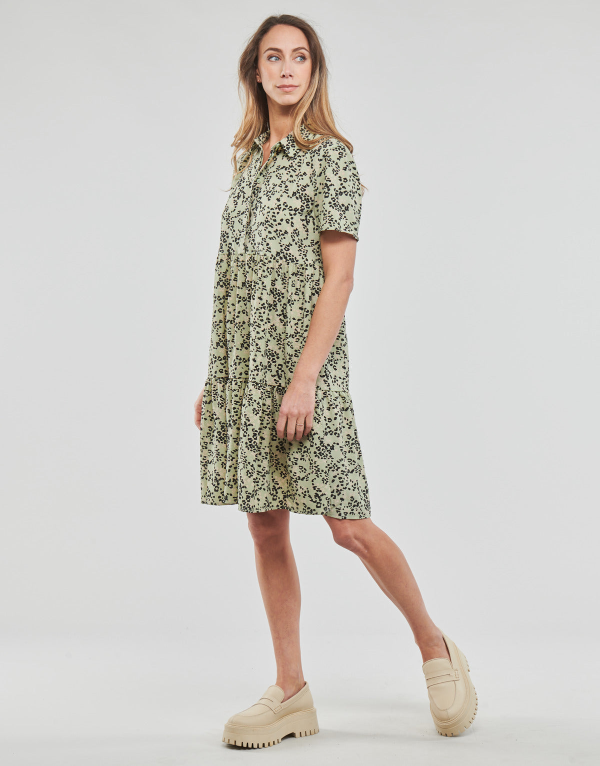 Abito corto Donna JDY  JDYPIPER S/S SHIRT DRESS  Multicolore