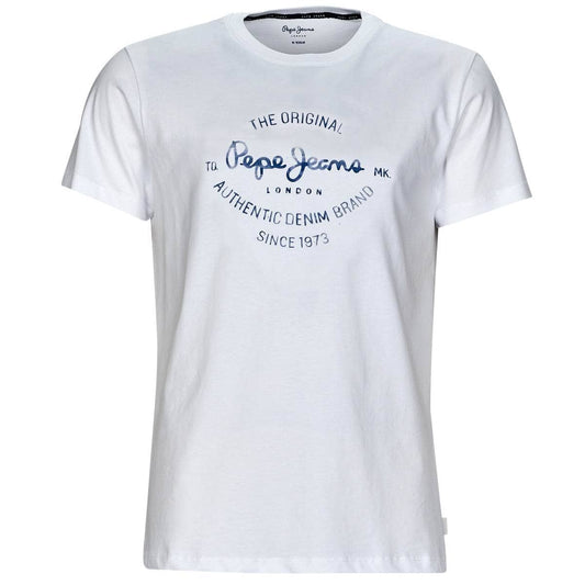 T-shirt Uomo Pepe jeans  RIGLEY  Bianco