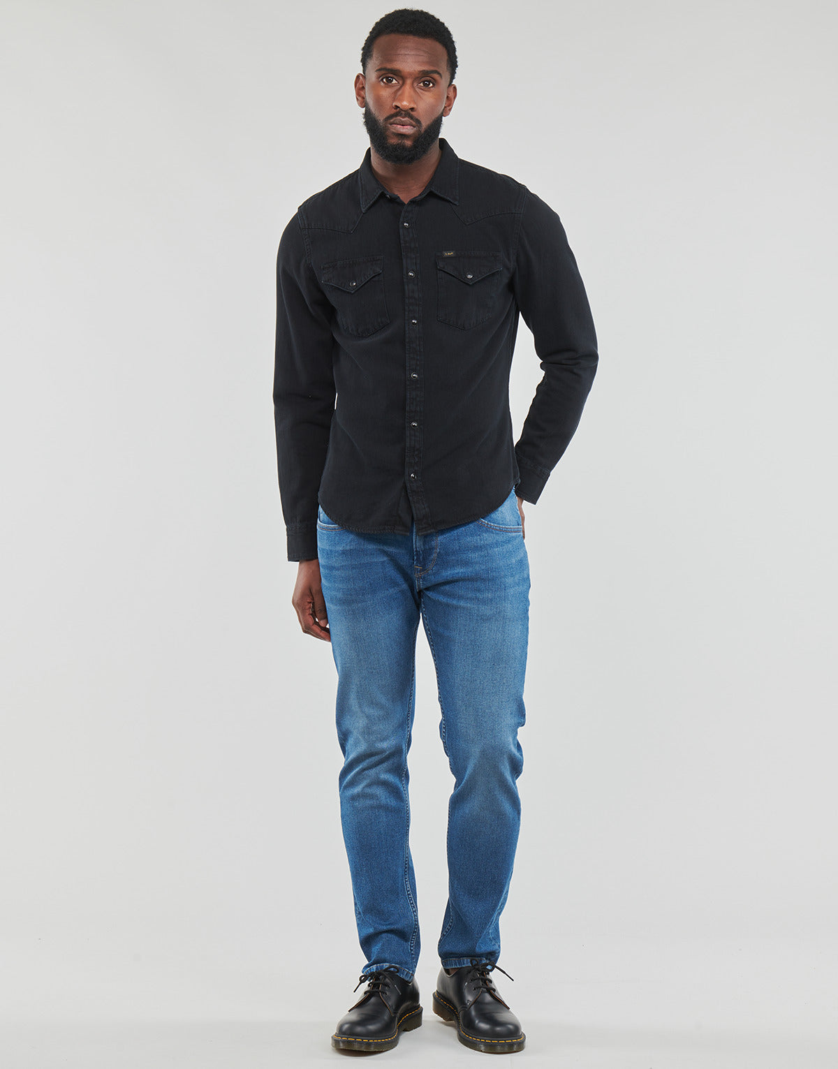 Jeans Tapered Uomo Pepe jeans  STANLEY  Blu