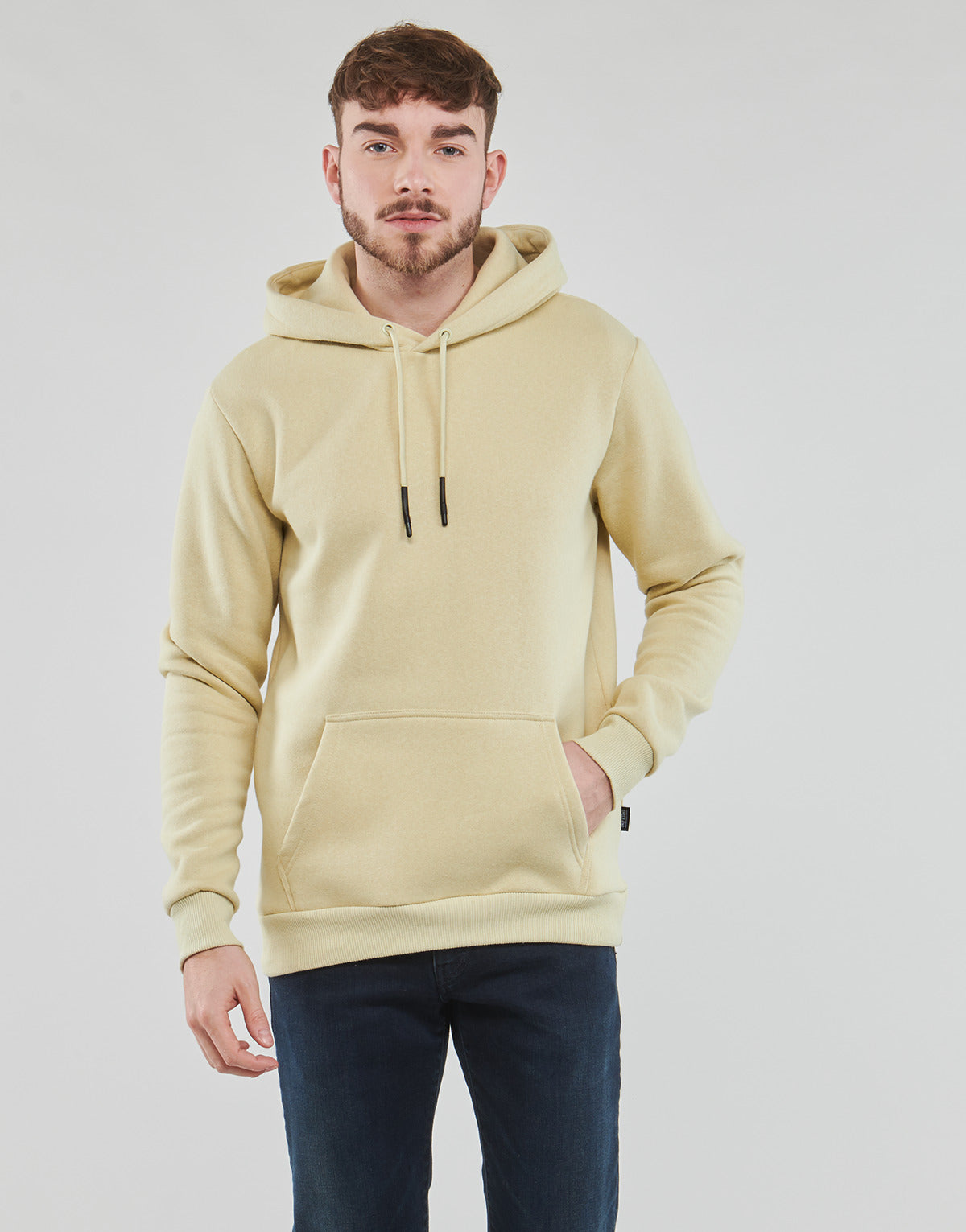 Felpa Uomo Only & Sons   ONSCERES HOODIE SWEAT  Bianco