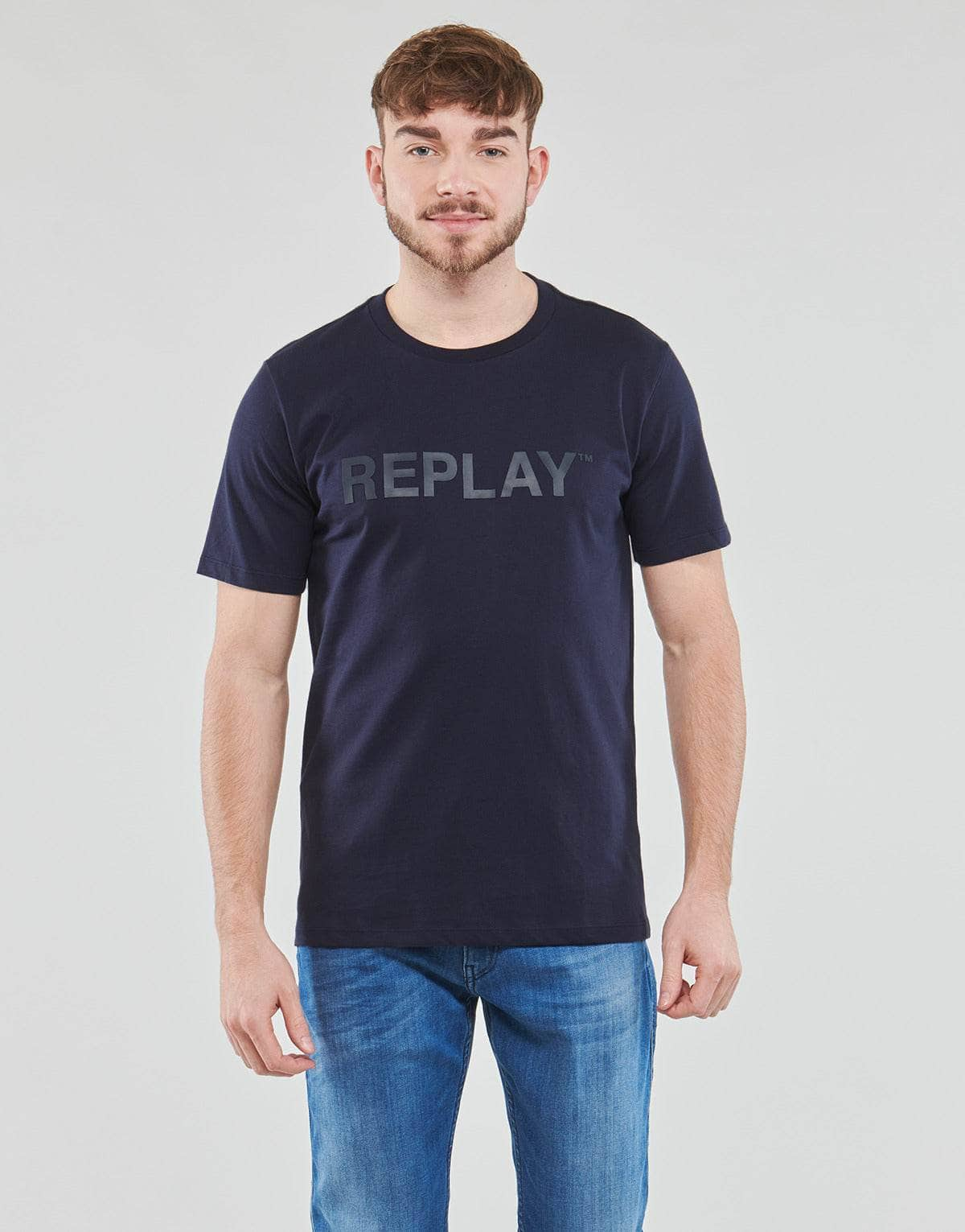 T-shirt Uomo Replay  M6462  Marine