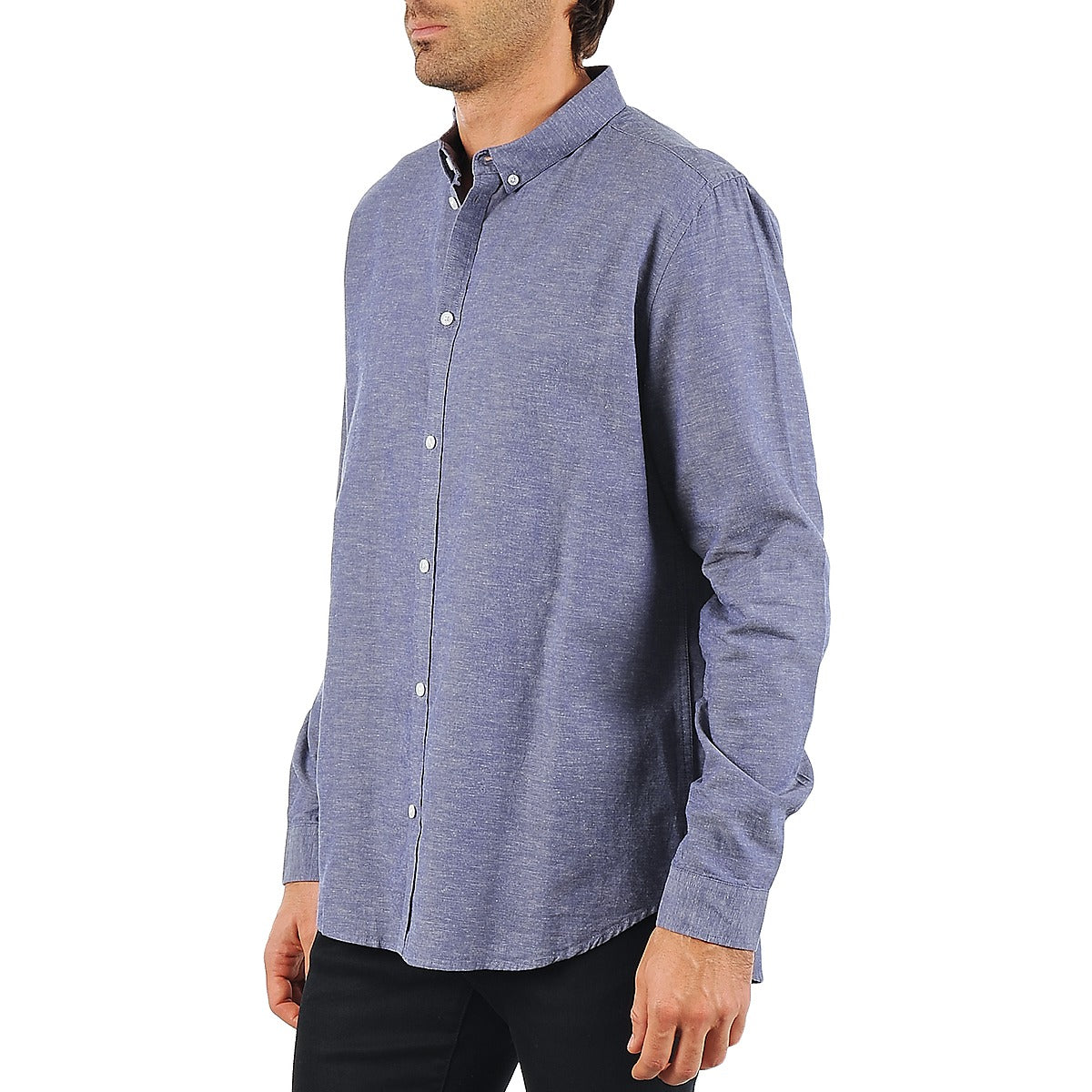 Camicia a maniche lunghe Uomo Cheap Monday  DAMON BD SHIRT  Blu