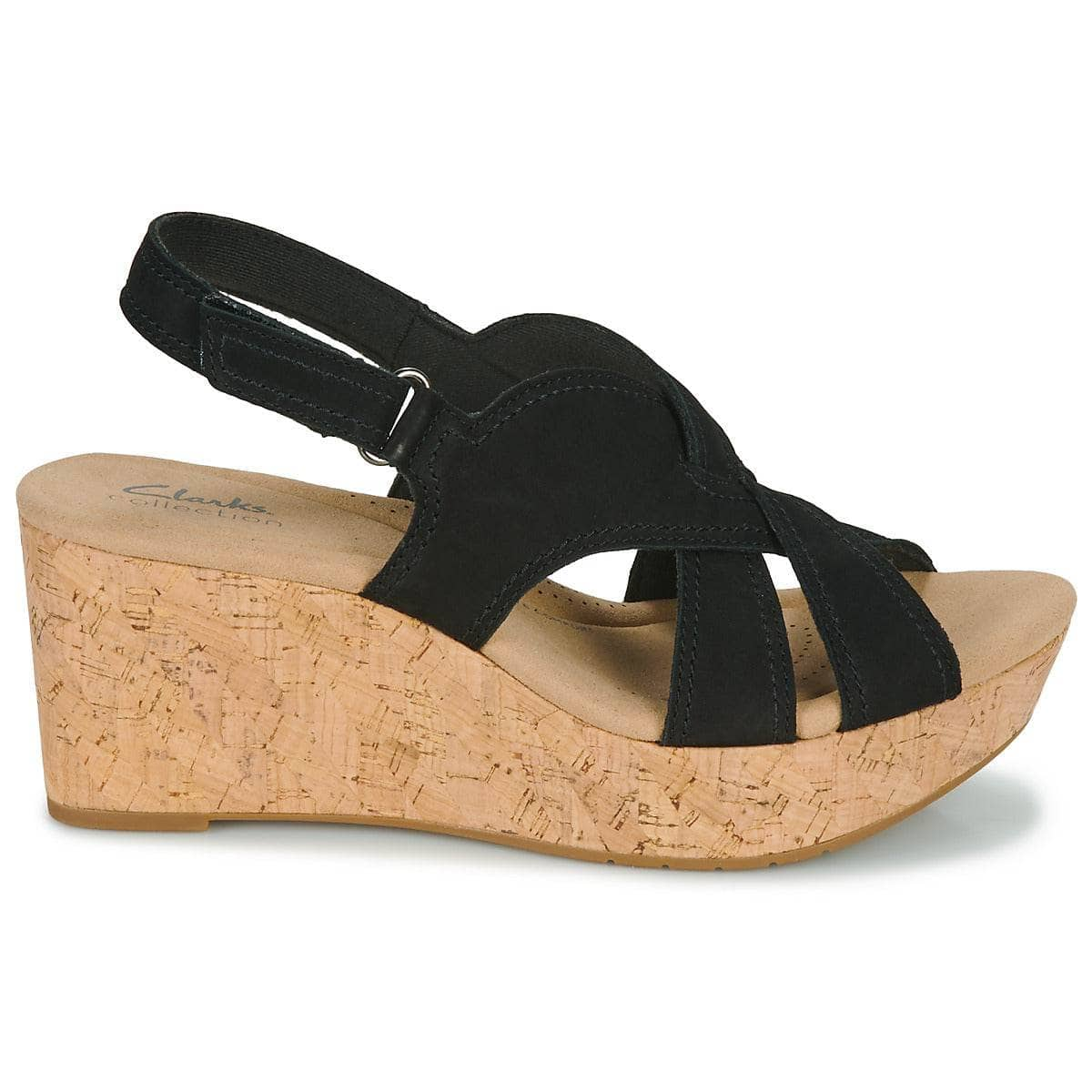 Sandali Donna Clarks  ROSE ERIN  Nero