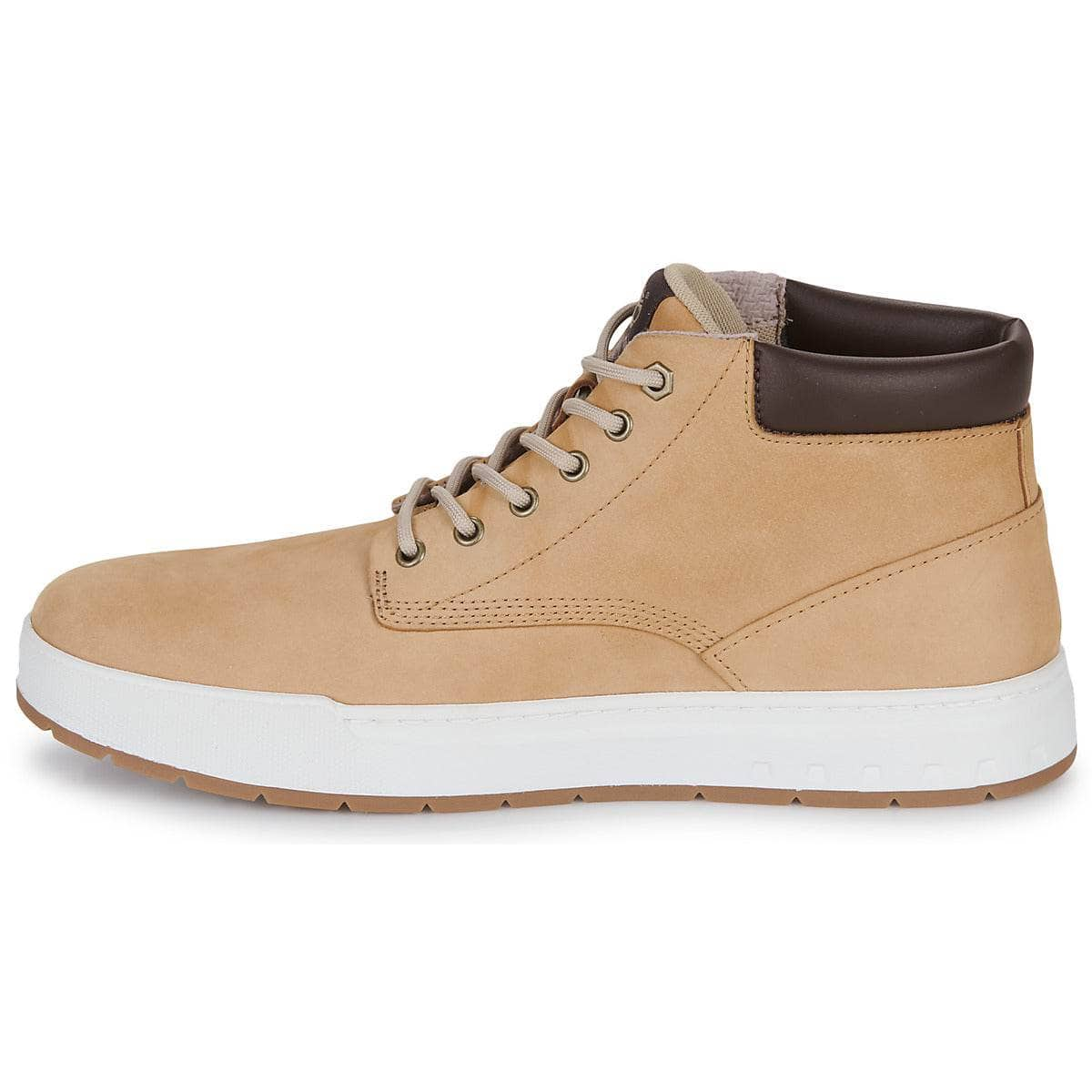 Sneakers alte Uomo Timberland  MAPLE GROVE LTHR CHK  Marrone