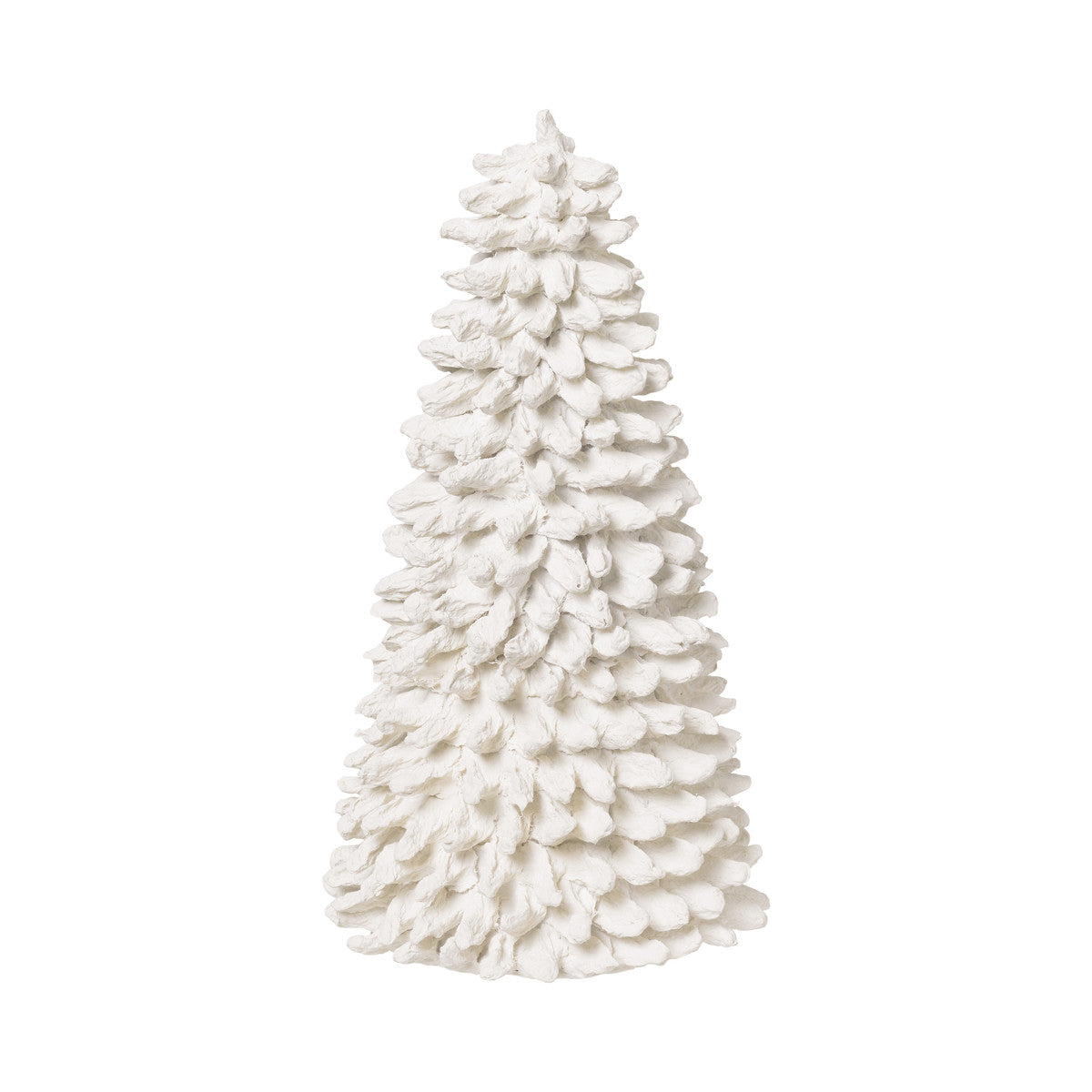 Decorazioni natalizie  Broste Copenhagen  SAPIN 'PULP' COTON  Bianco