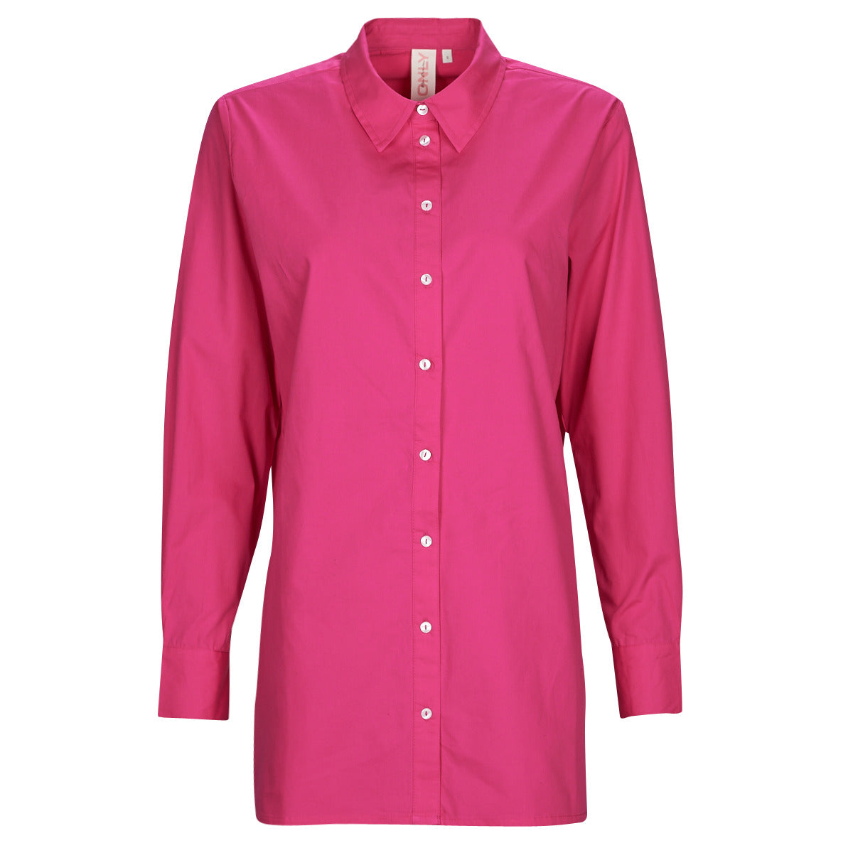 Camicia Donna Only  ONLCURLY LS SHIRT WVN  Rosa