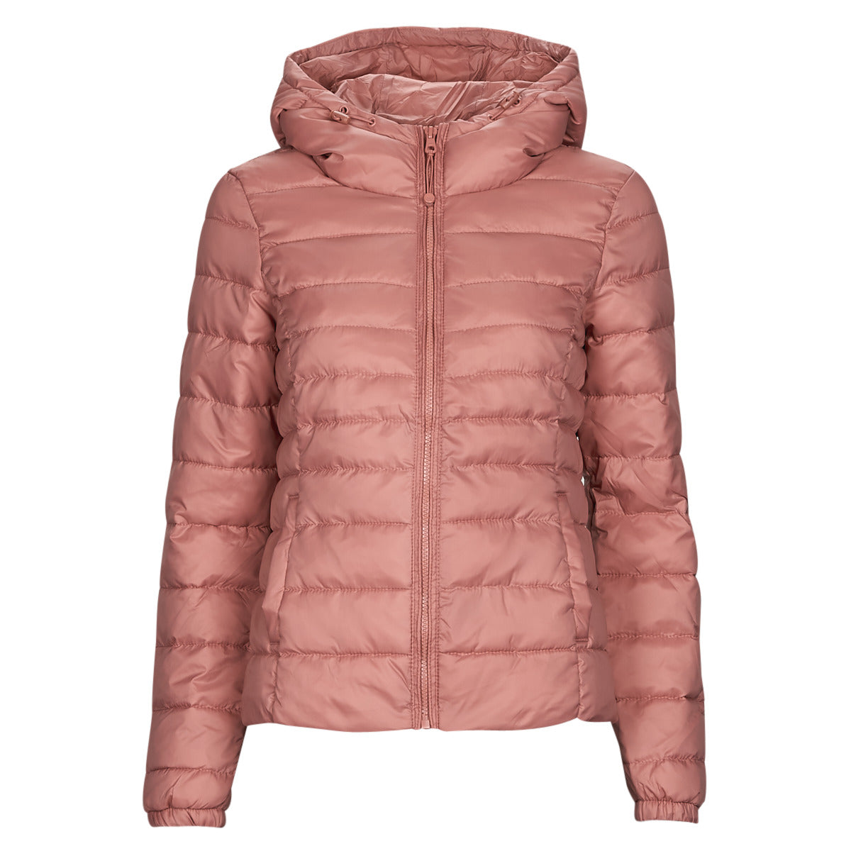 Piumino Donna Only  ONLTAHOE HOOD JACKET  Rosa