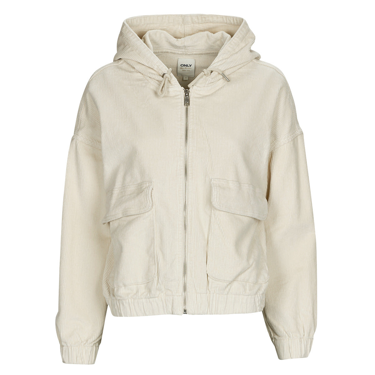 Giubbotto Donna Only  ONLKENZIE L/S CORD JACKET CC PNT  Bianco