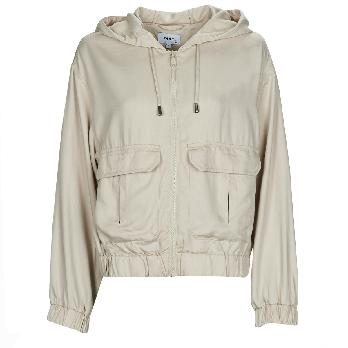 Giubbotto Donna Only  ONLKENYA LIFE UTILITY HOOD JACKET  Beige