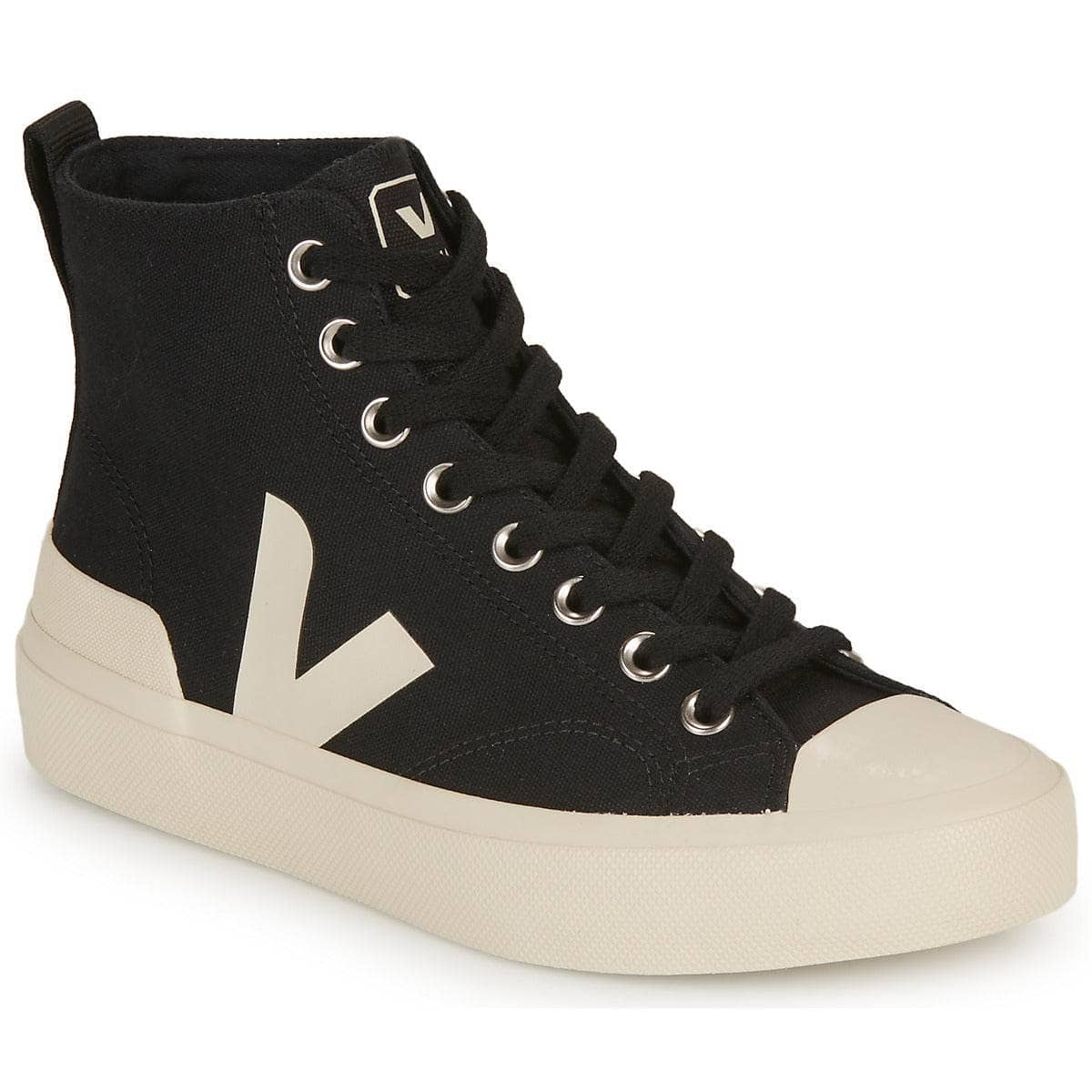 Sneakers alte Uomo Veja  WATA II  Nero