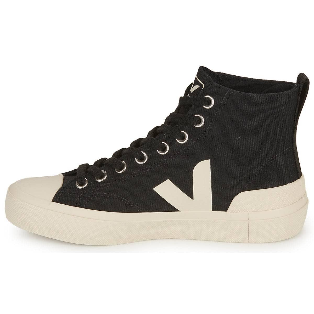 Sneakers alte Uomo Veja  WATA II  Nero