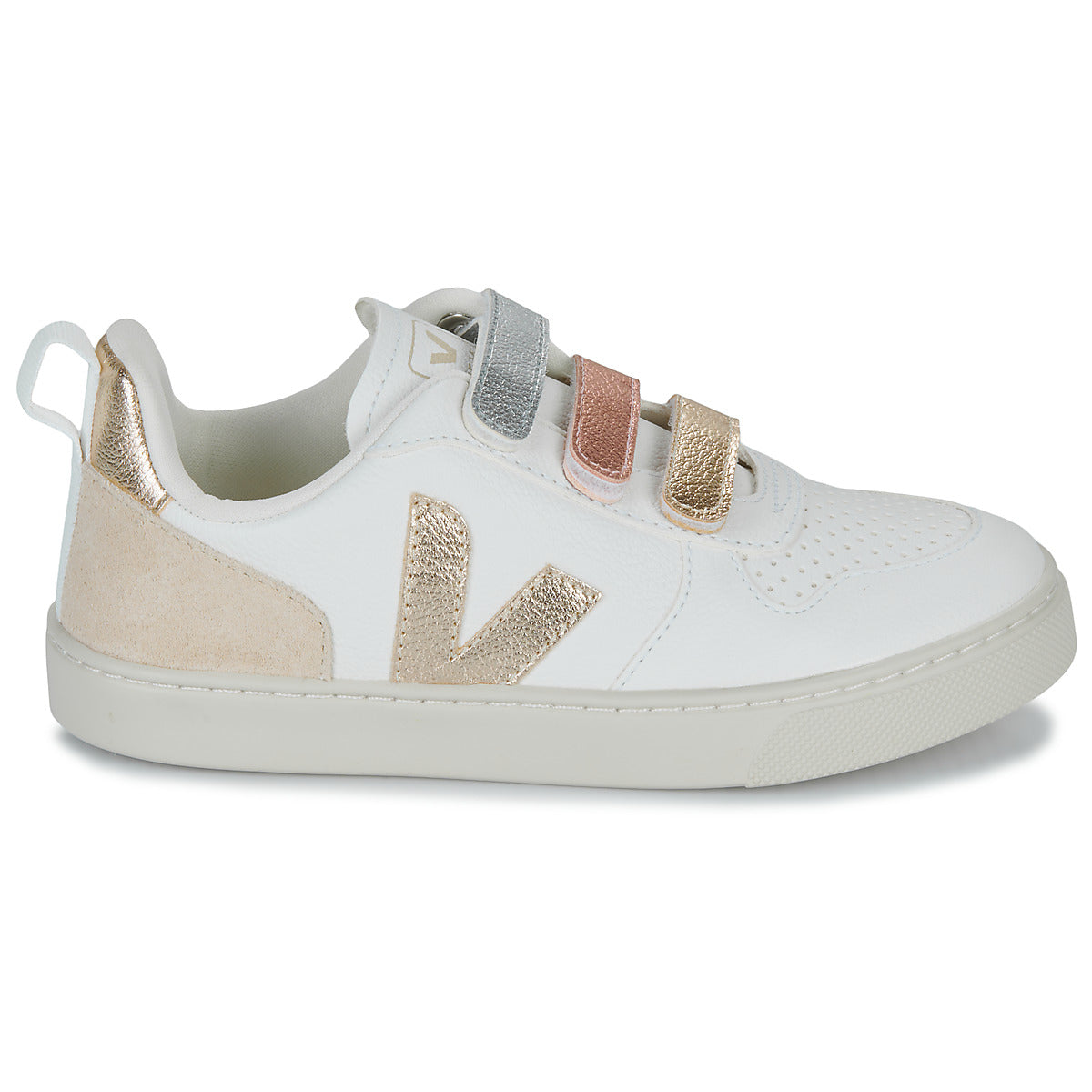 Scarpe bambini ragazza Veja  SMALL V-10  Bianco