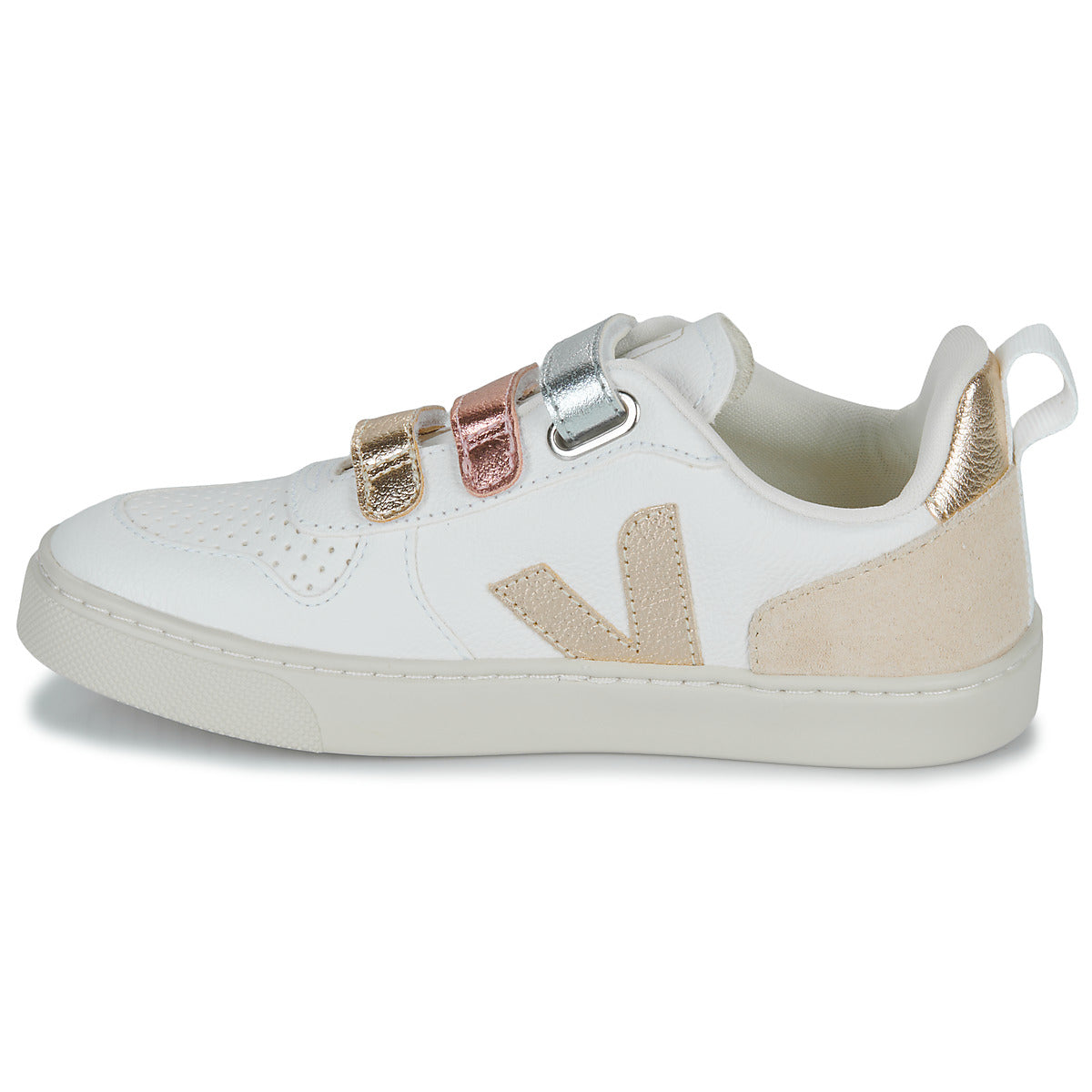 Scarpe bambini ragazza Veja  SMALL V-10  Bianco