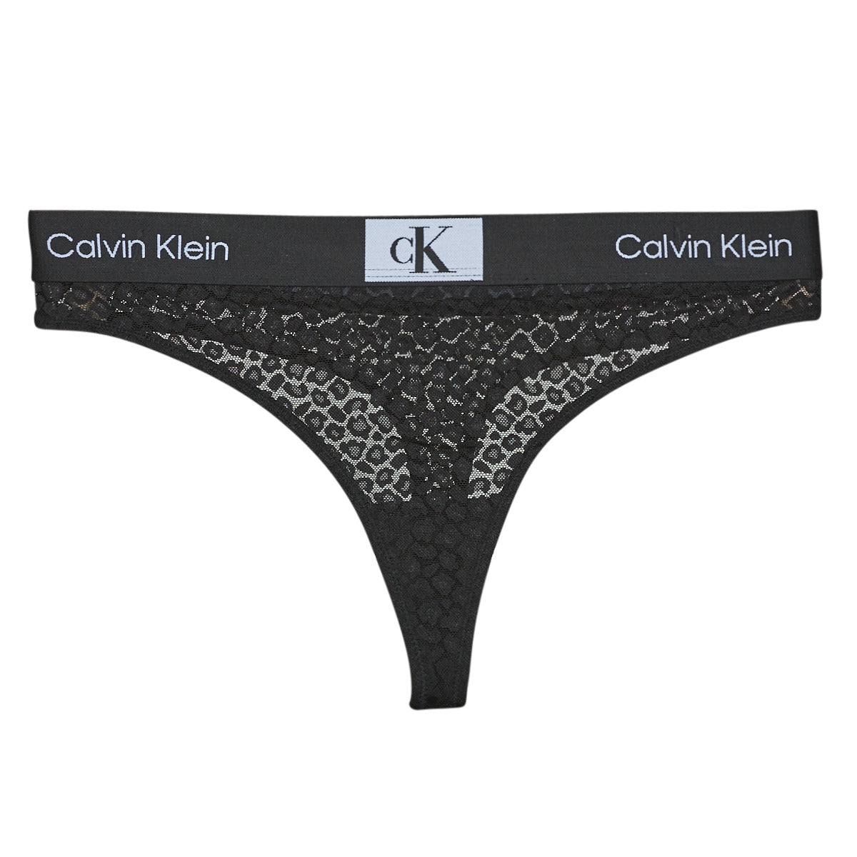 Perizoma Donna Calvin Klein Jeans  MODERN THONG  Nero