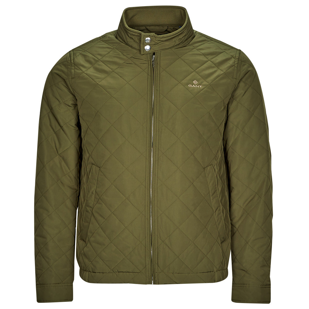 Giubbotto Uomo Gant  QUILTED WINDCHEATER  Kaki