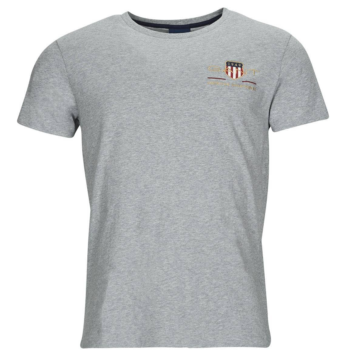 T-shirt Uomo Gant  ARCHIVE SHIELD EMB  Grigio